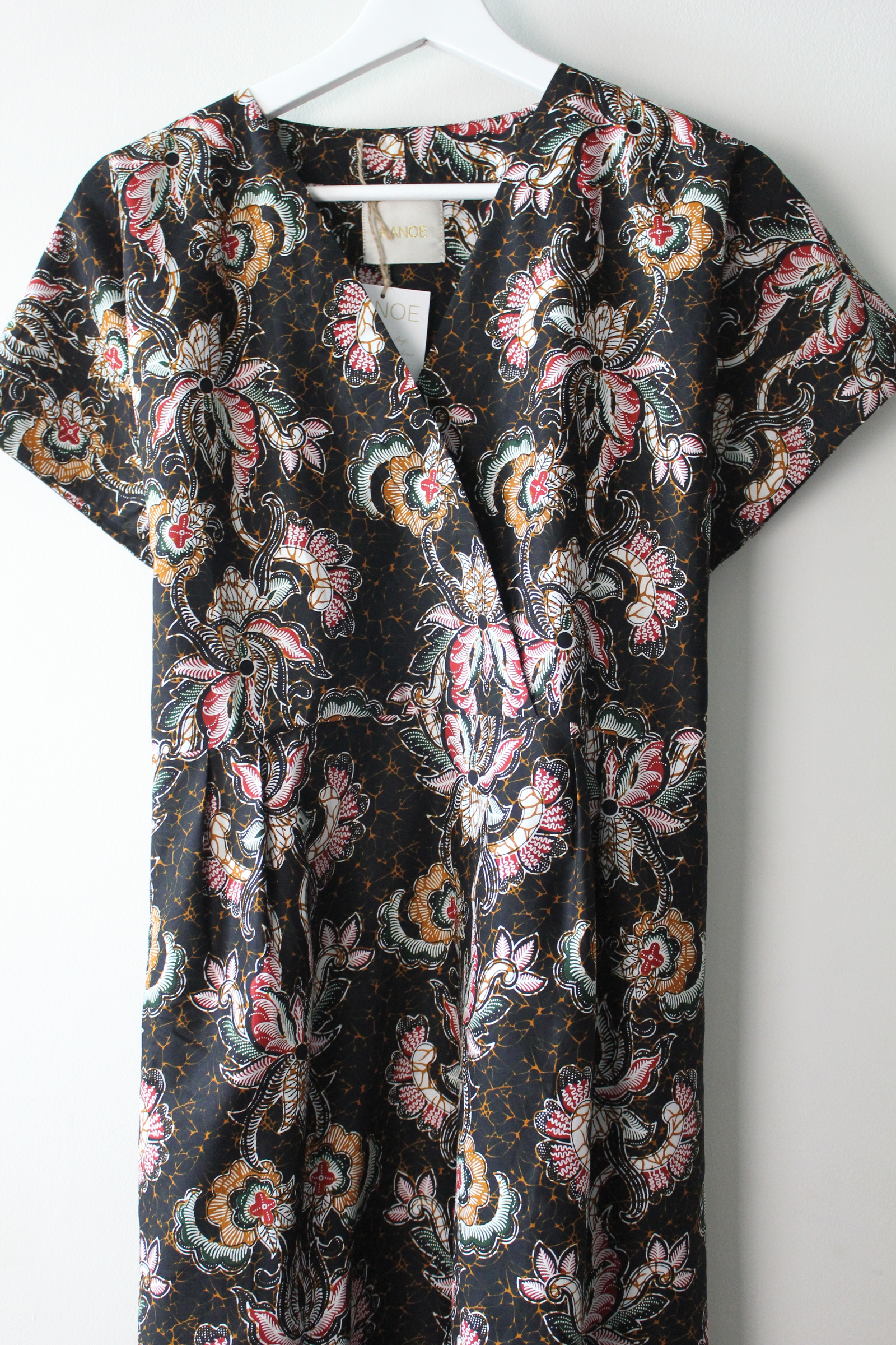 Kimono wrap dress - Eva ( Black )