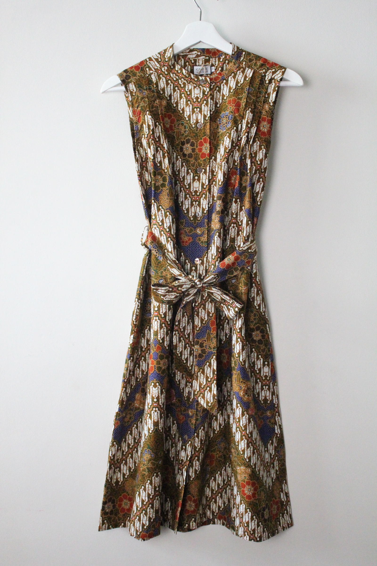 Button Down Dress (S) - Venue II (Blue)