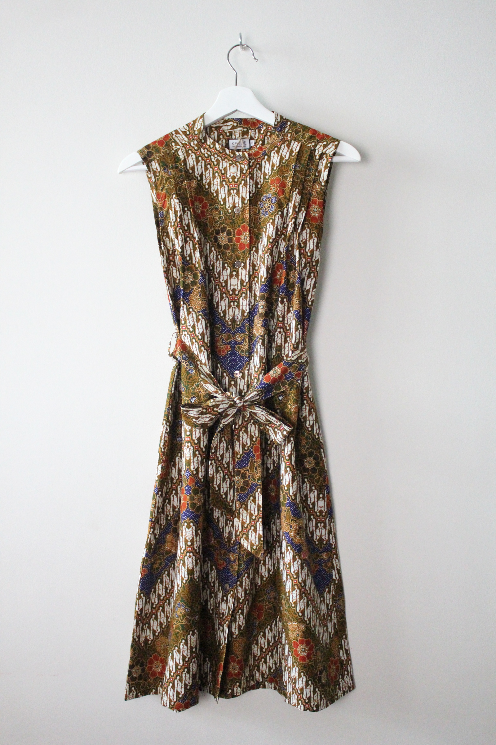 Button Down Dress (S) - Venue II (Blue)
