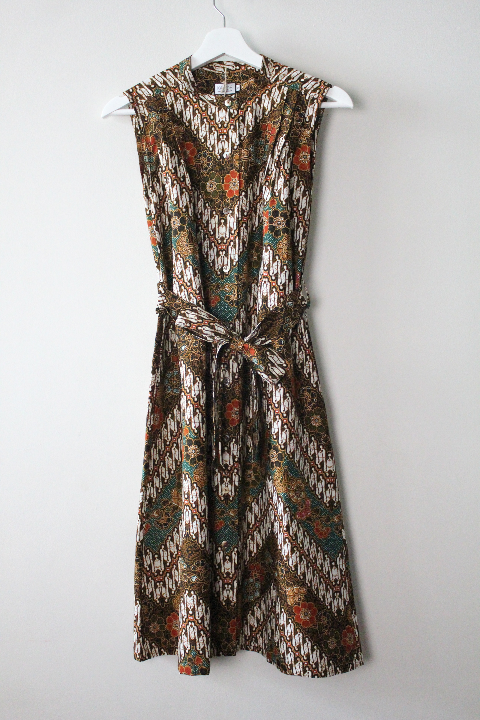 Button Down Dress (S) - Venus (Green)