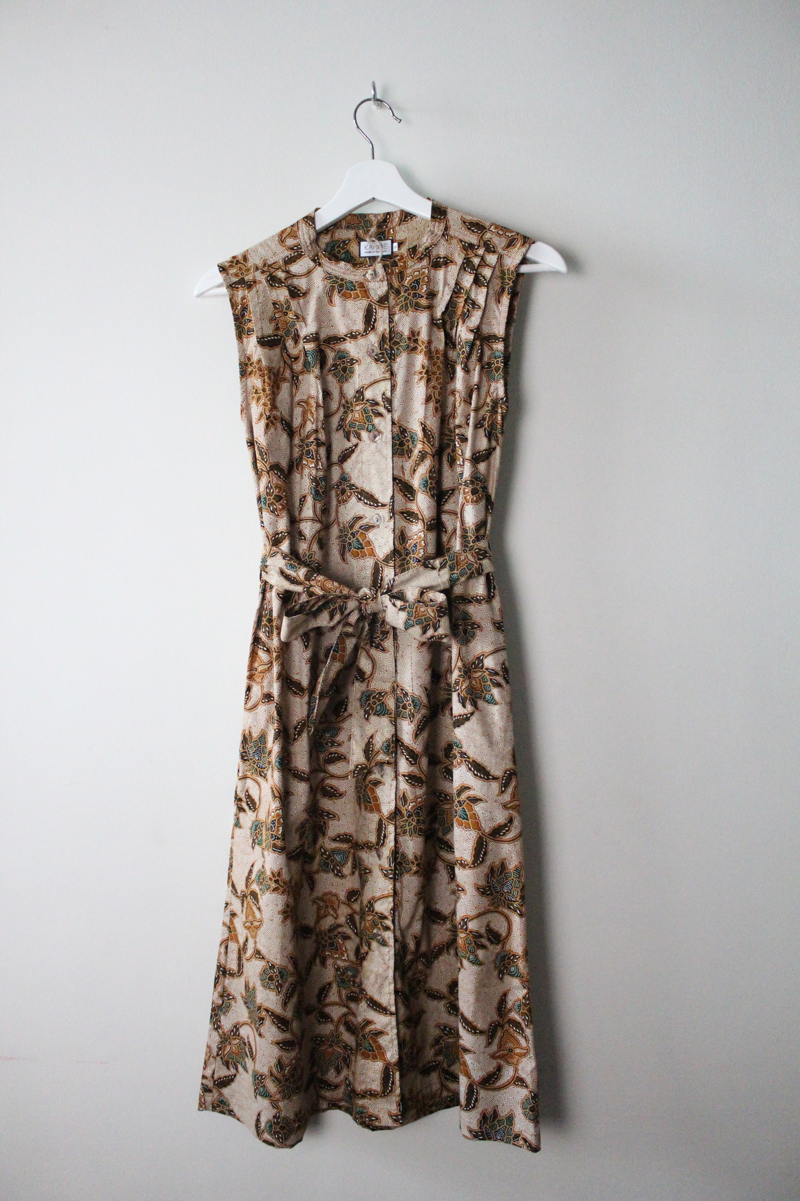 Button Down Dress (S) - Siena (Green)