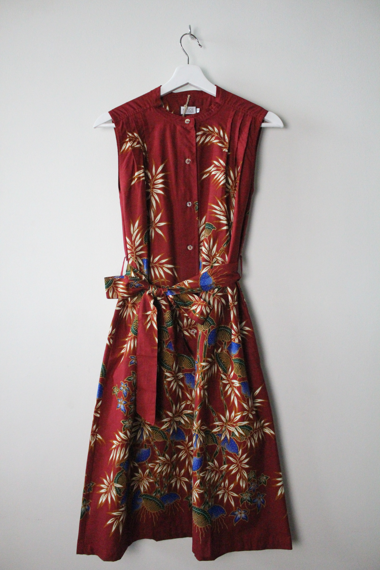 Button Down Dress (S) - Amber