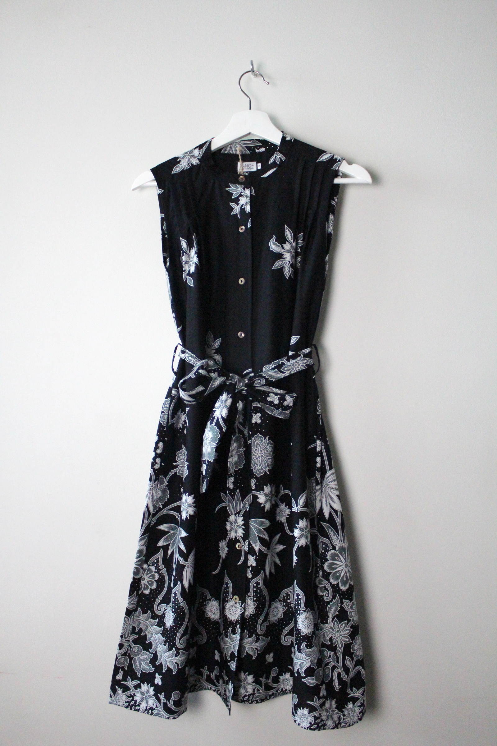 Button Down Dress (S) - Fleur