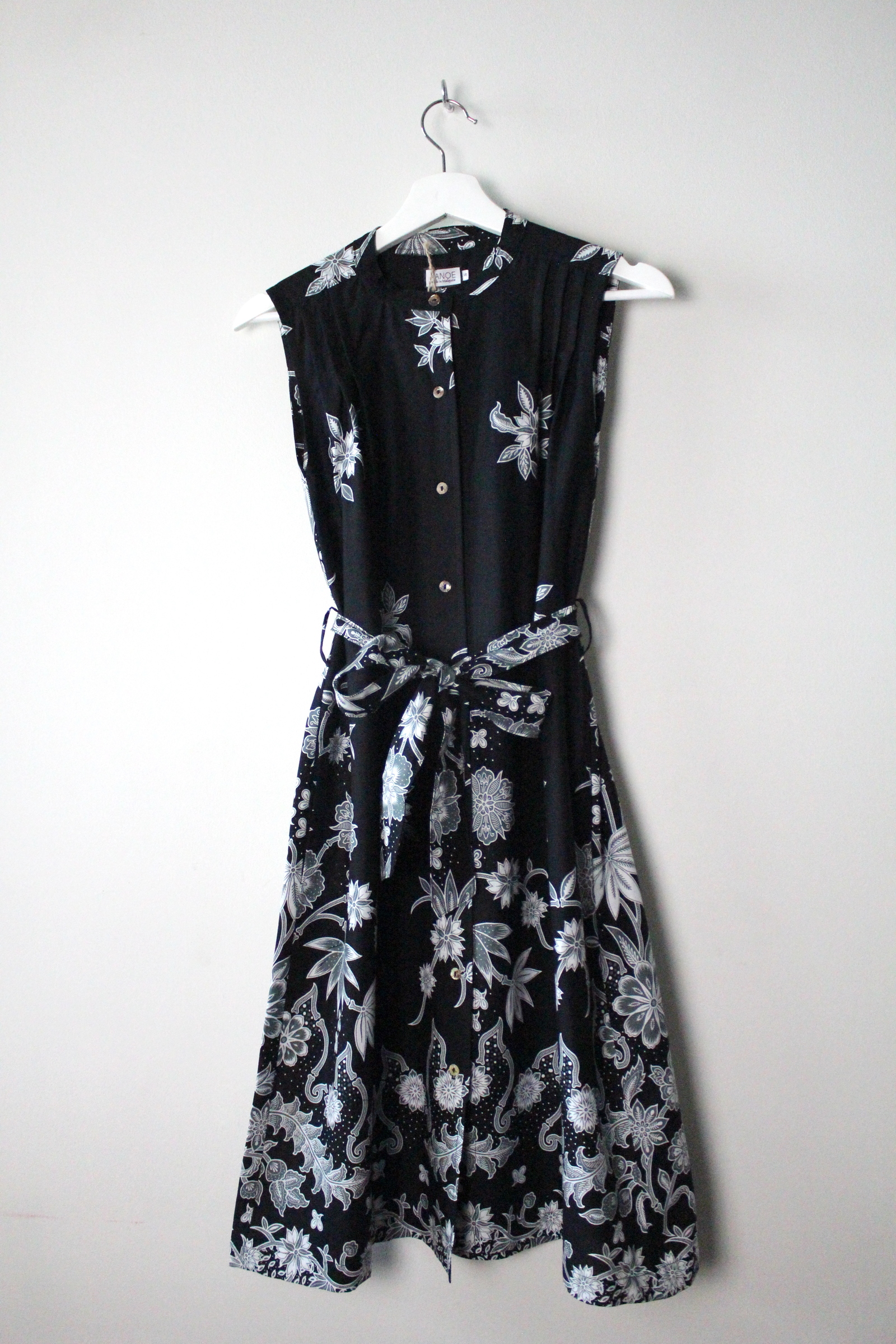 Button Down Dress (S) - Fleur