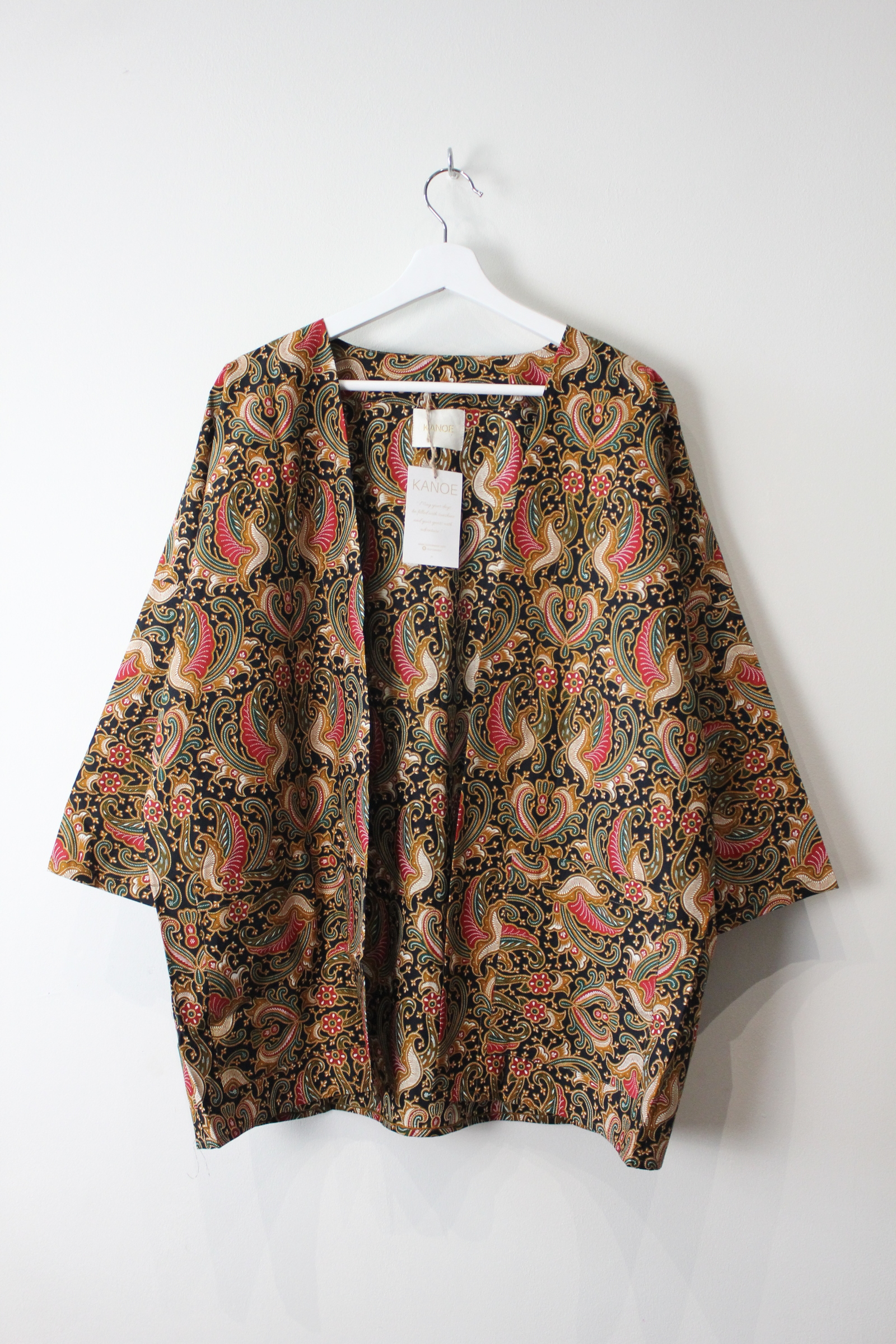Batik Kimono Basic - Rye