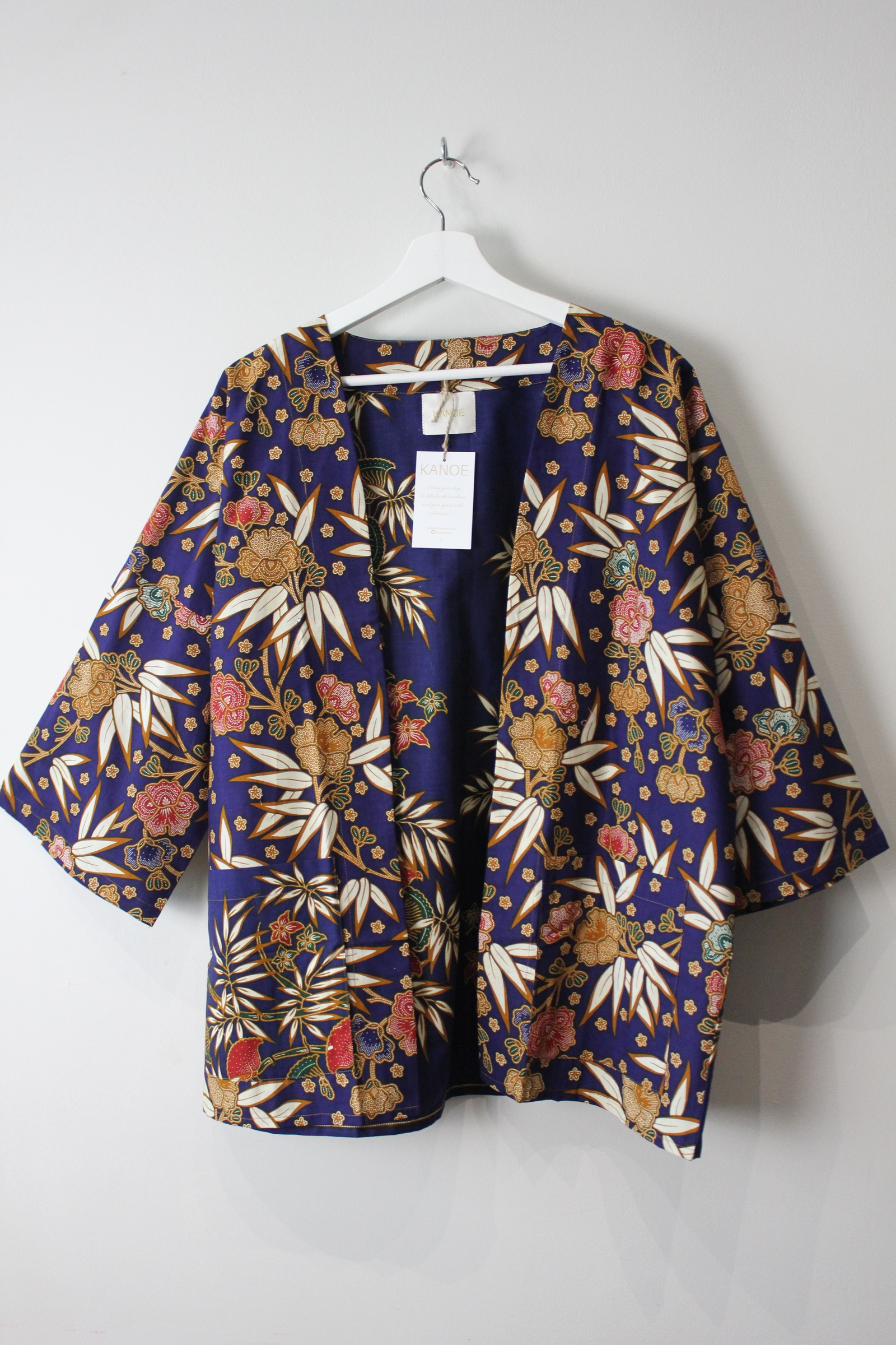 Batik Kimono Basic - Bamboo Bliss