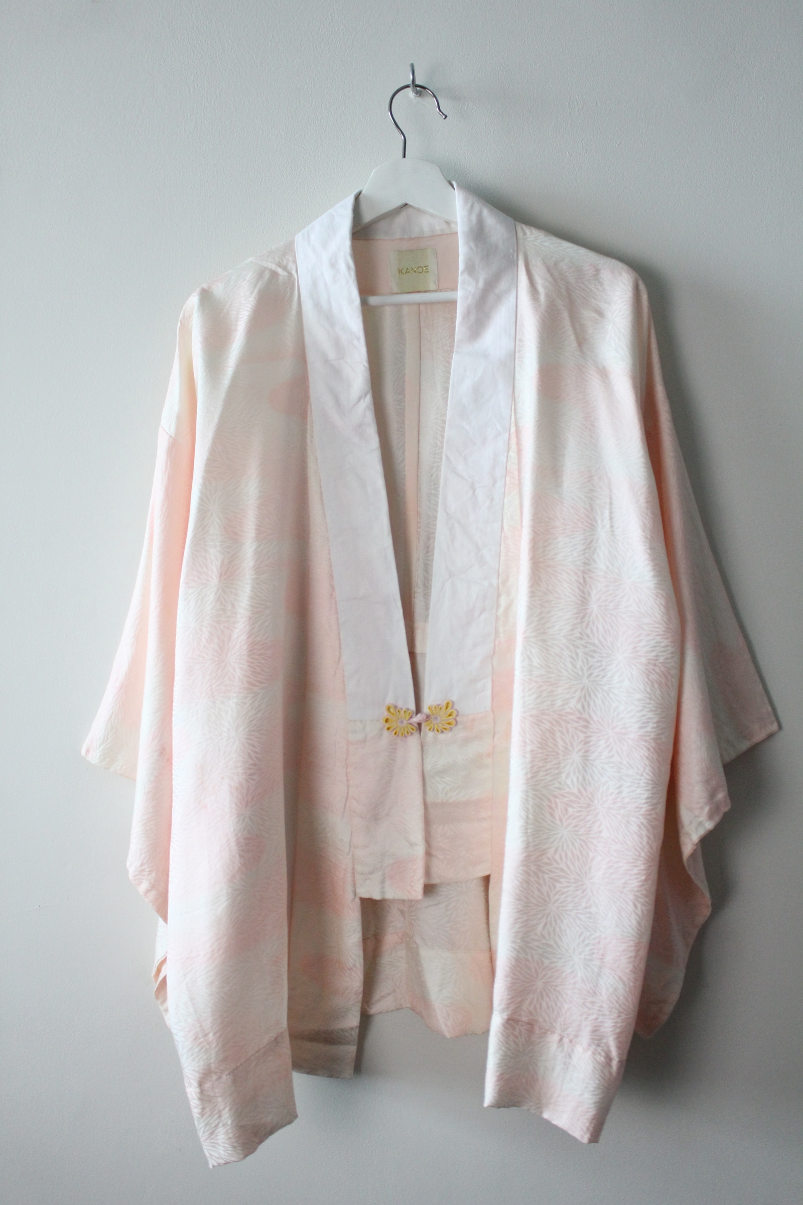 Upcycled Vintage Kimono Throwover - Bloom