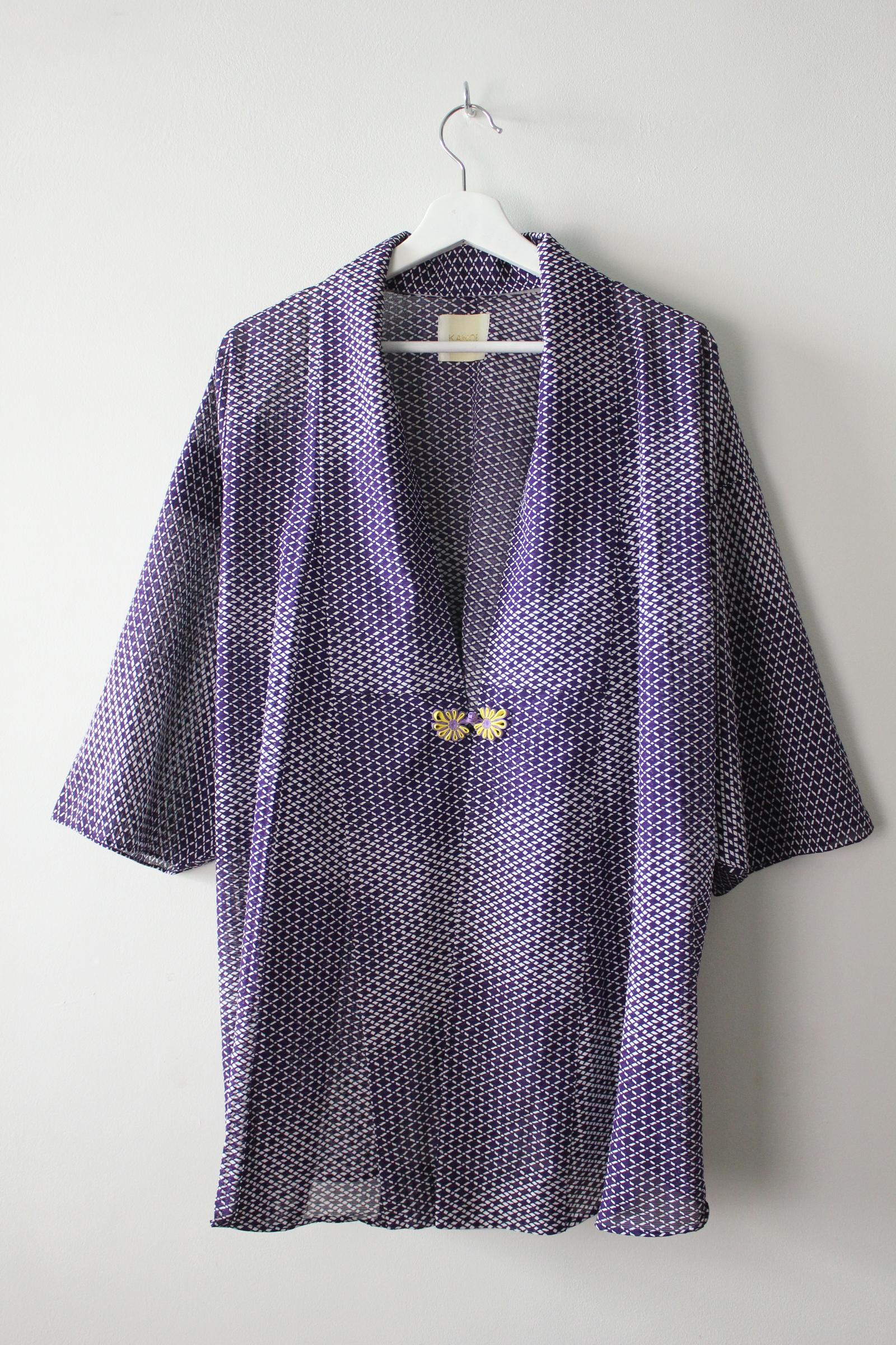 Upcycled Vintage Kimono Throwover - Istana