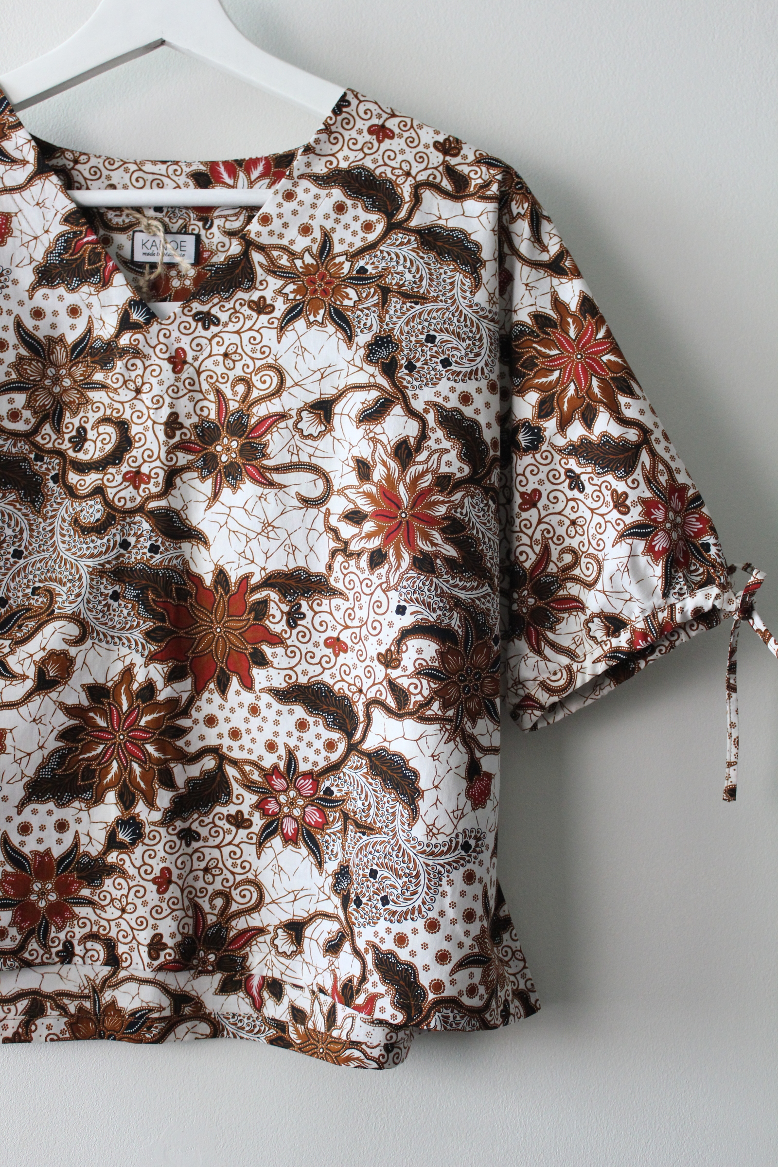 Avery Dae Batik Top - Hope (Rust)