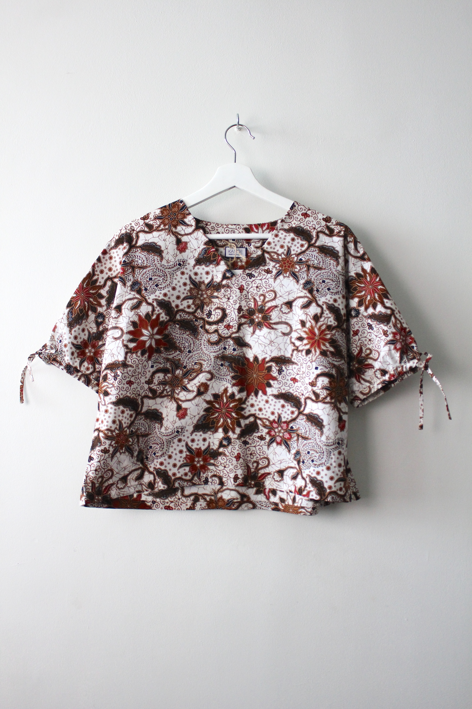 Avery Dae Batik Top - Hope (Rust)