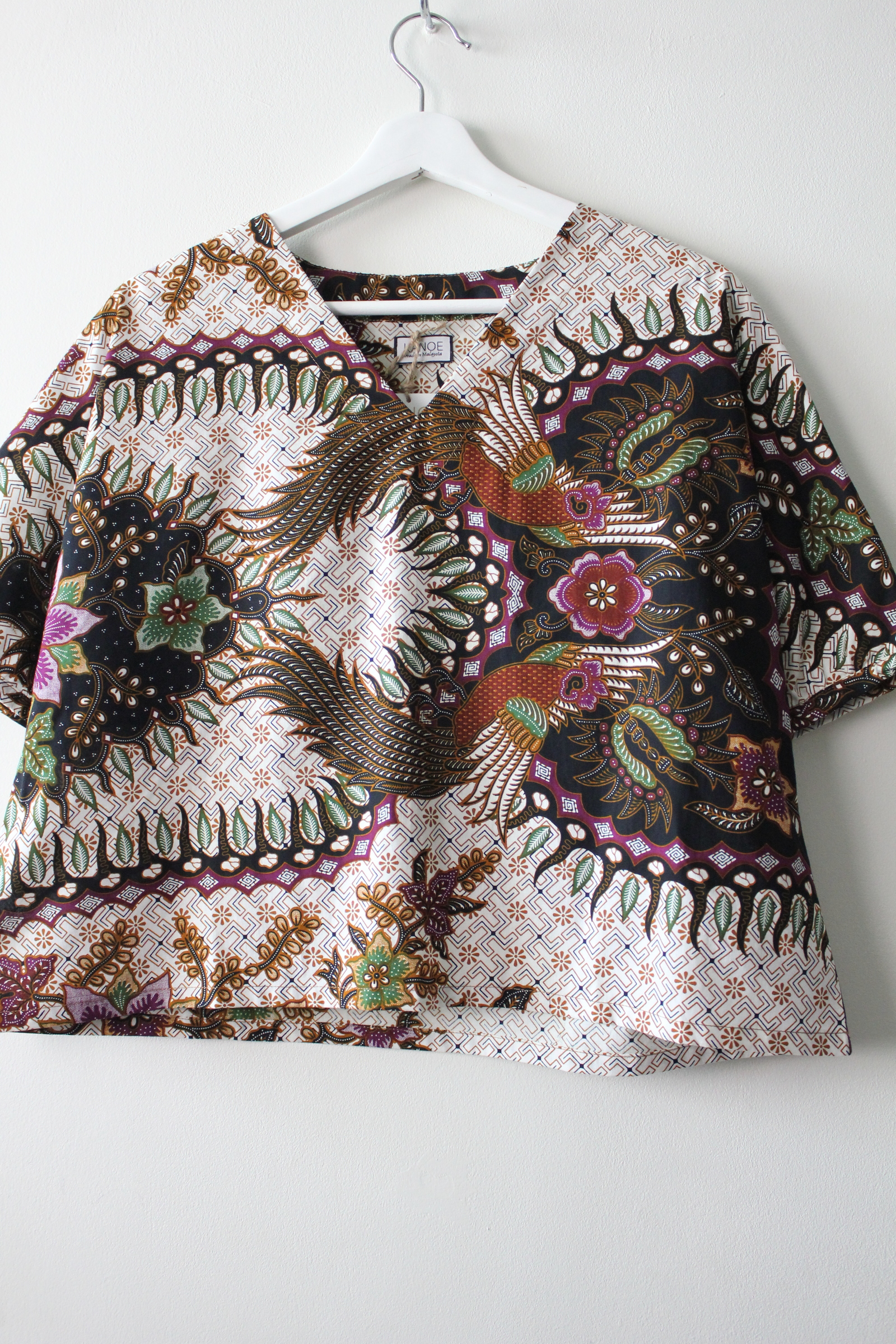 Avery Dae Batik Top - Courage (Purple)