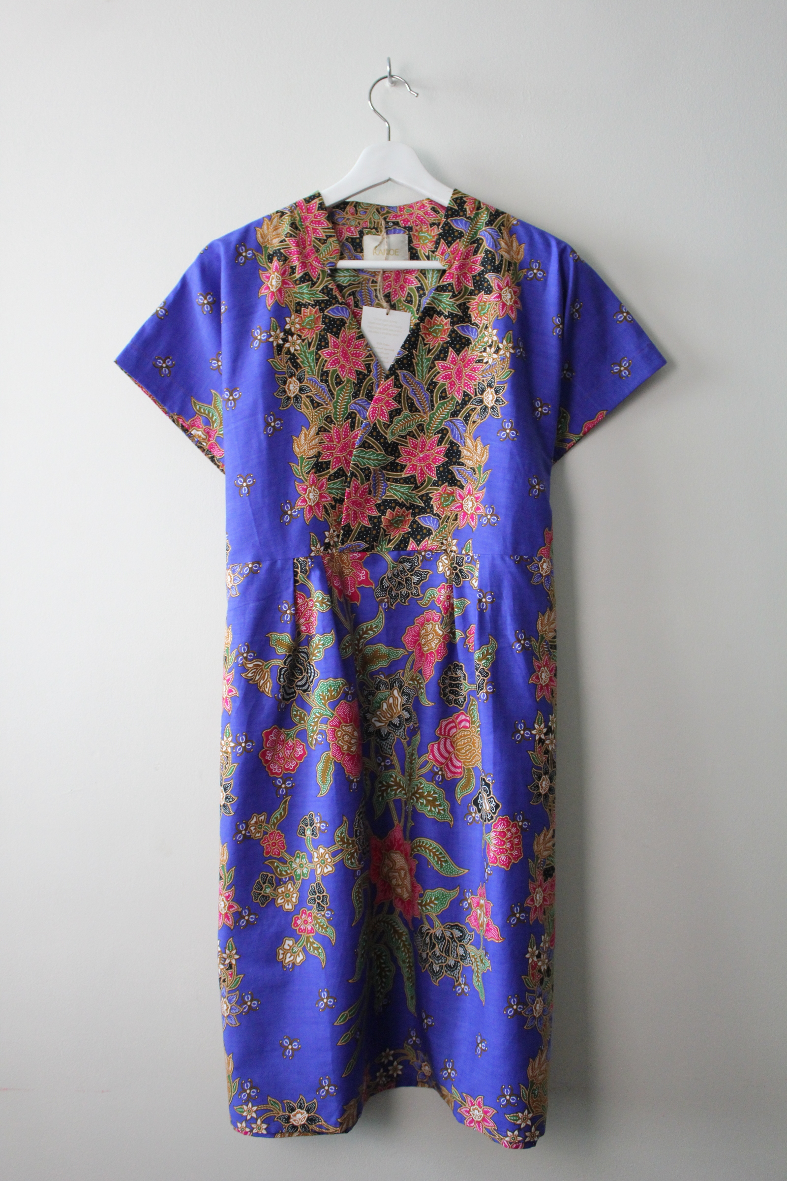 Kimono wrap dress w/ mandarin collar - Ryi
