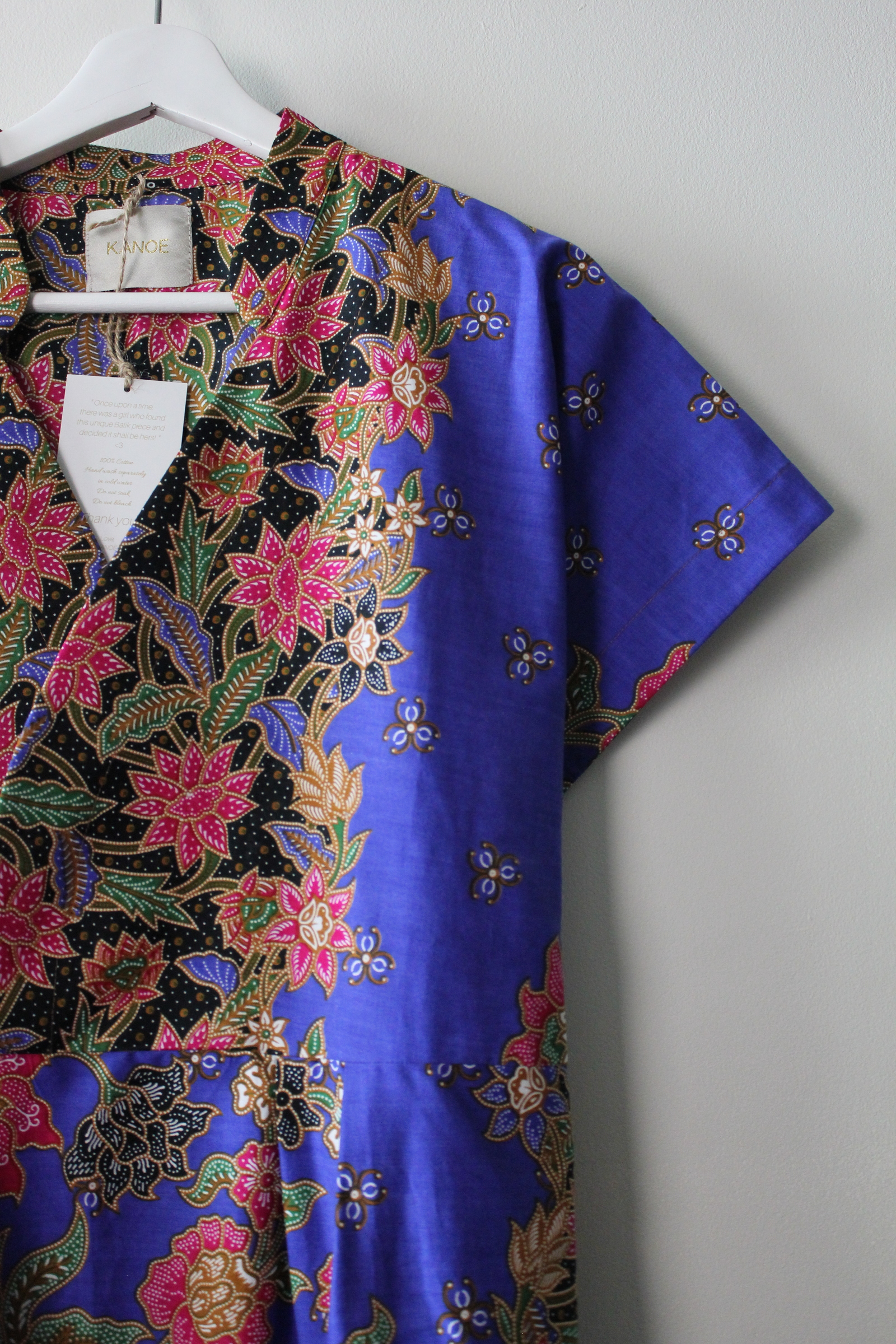 Kimono wrap dress w/ mandarin collar - Ryi