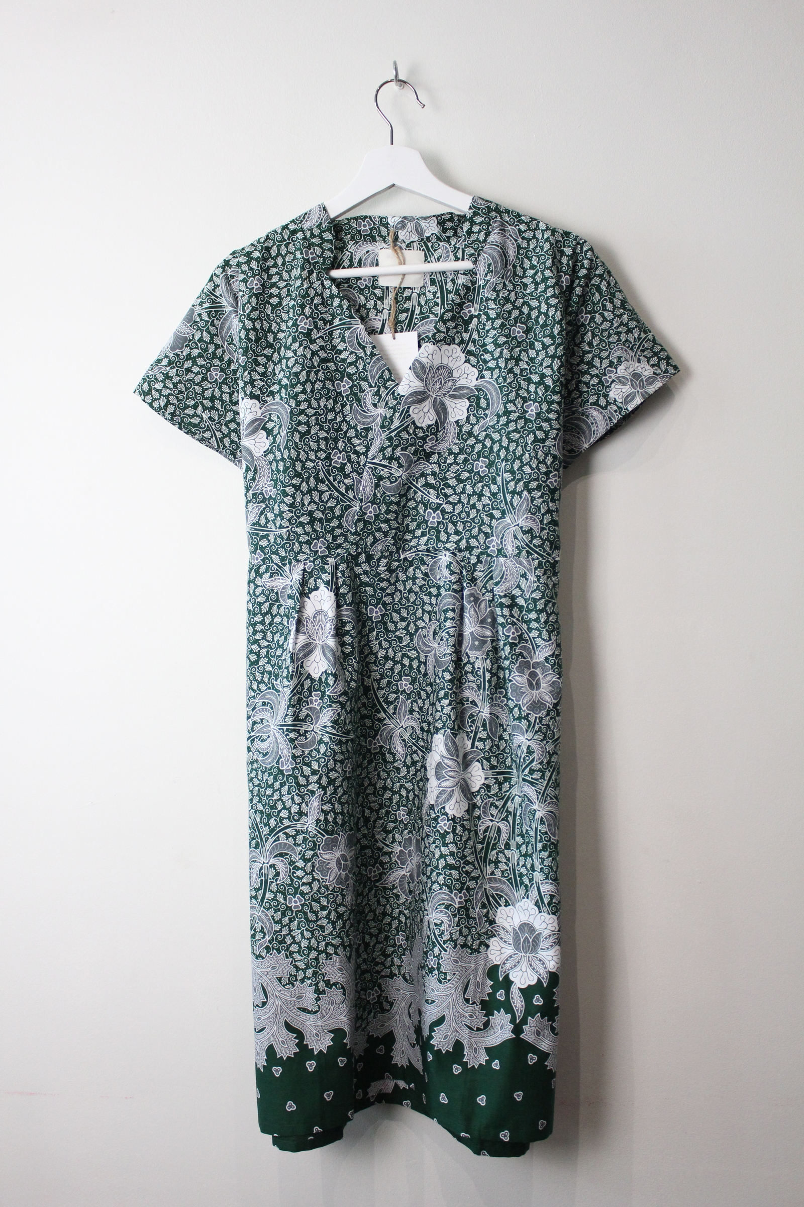Kimono wrap dress w/ mandarin collar - Nellie