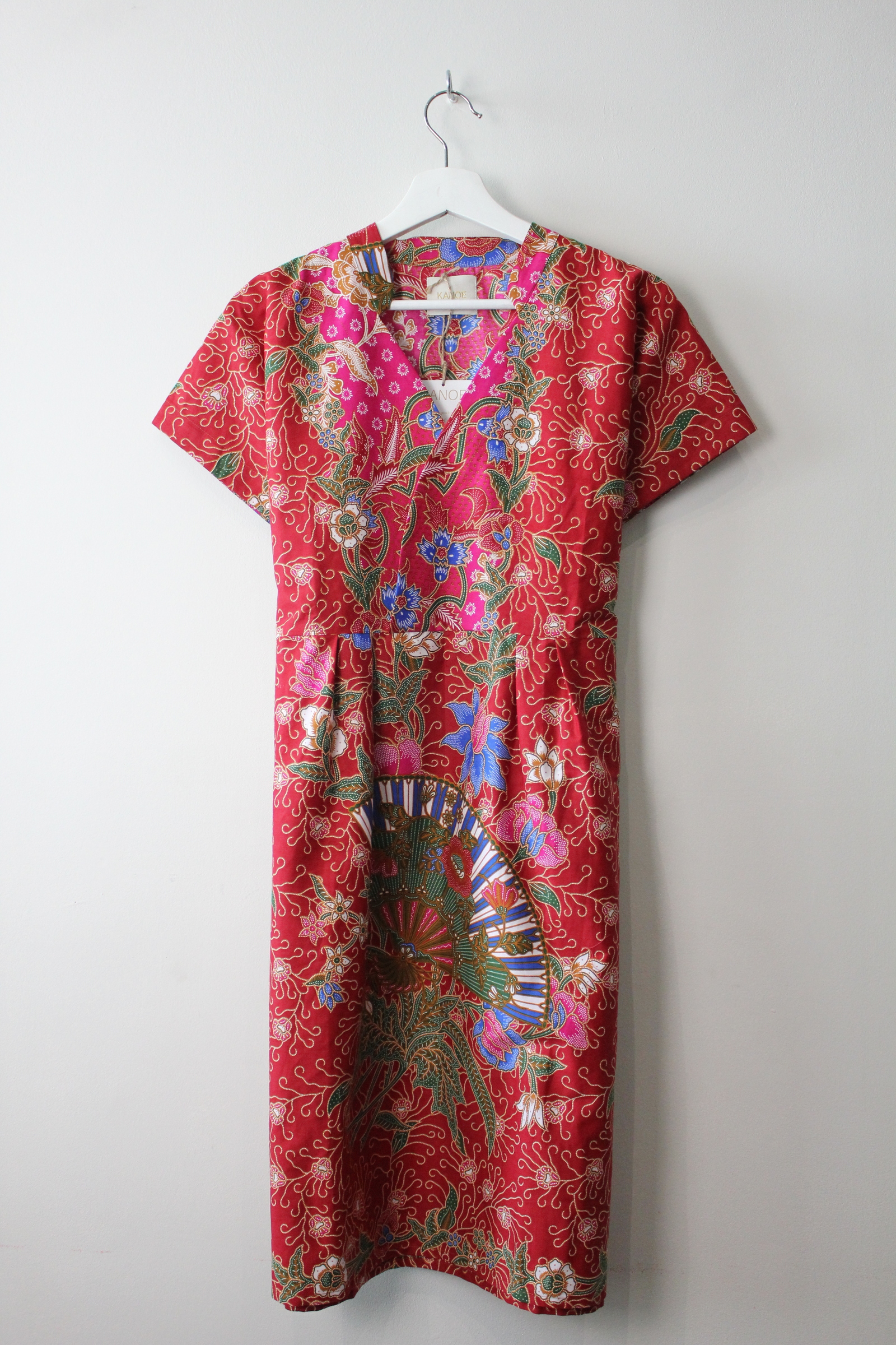 Kimono wrap dress w/ mandarin collar - Shilo