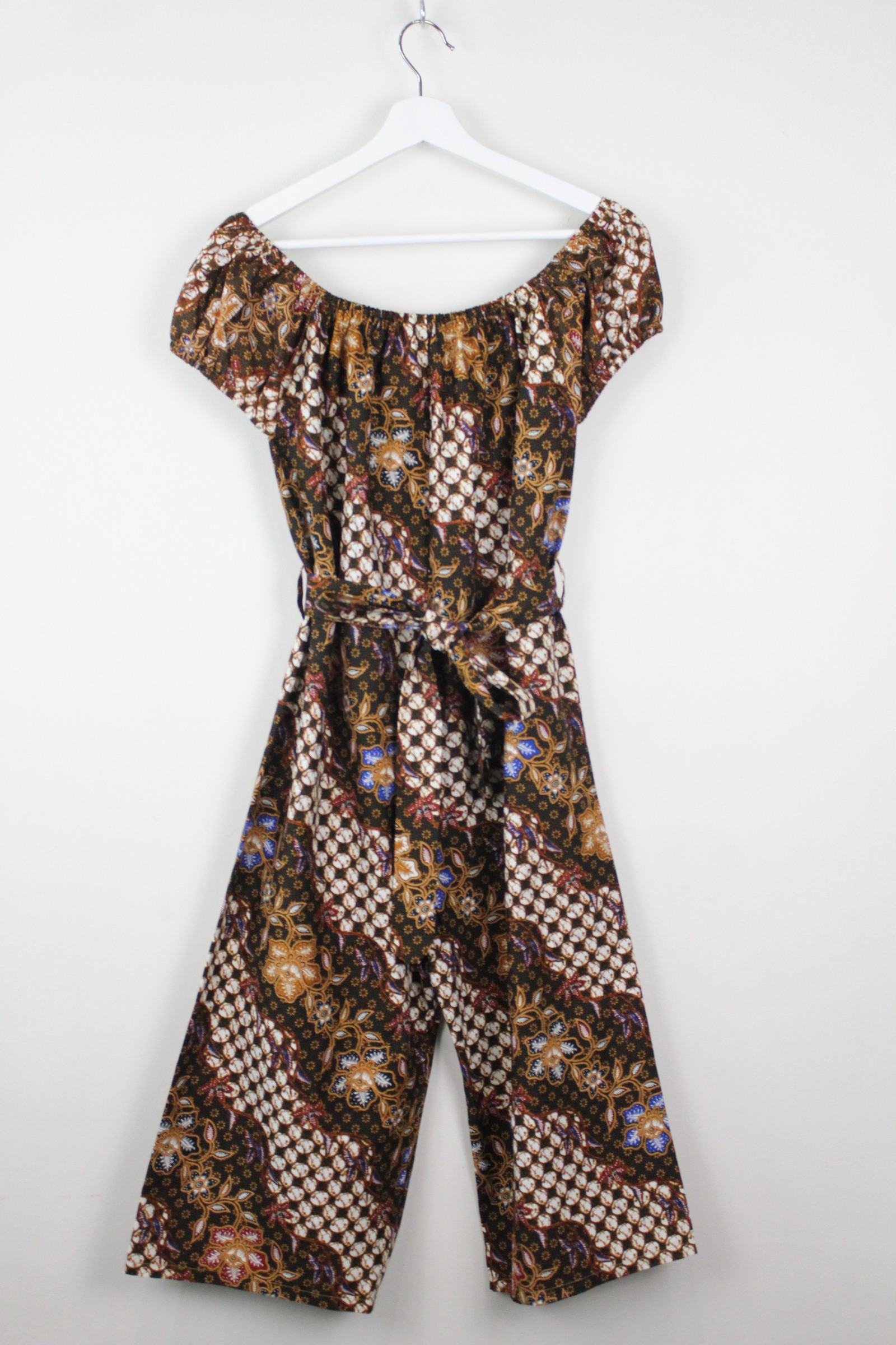 AveryDae Batik Jumpsuit - Yana ( Black / BBY )