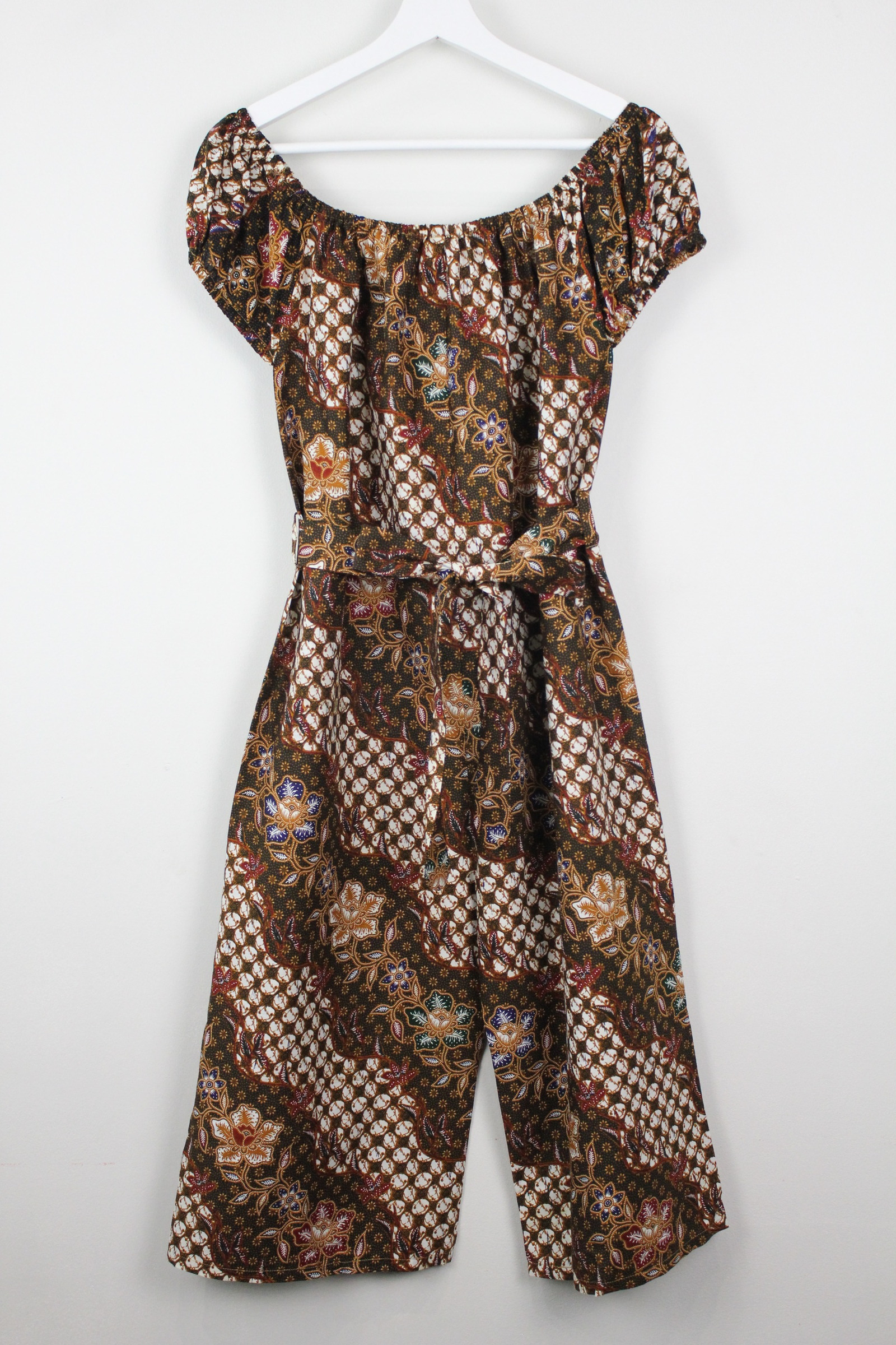 AveryDae Batik Jumpsuit - Yana ( Black / RBG )