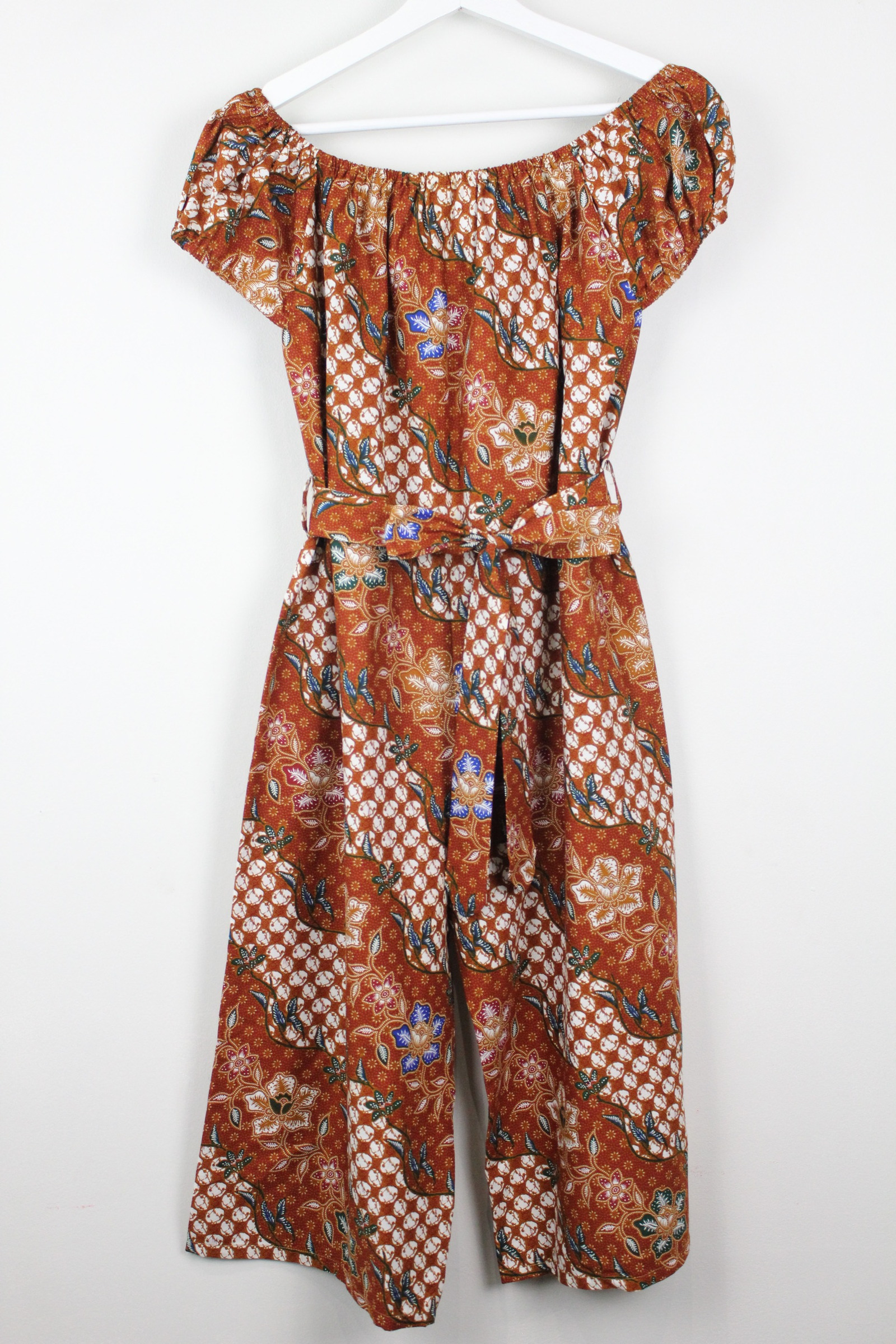 AveryDae Batik Jumpsuit - Yana ( Rust )