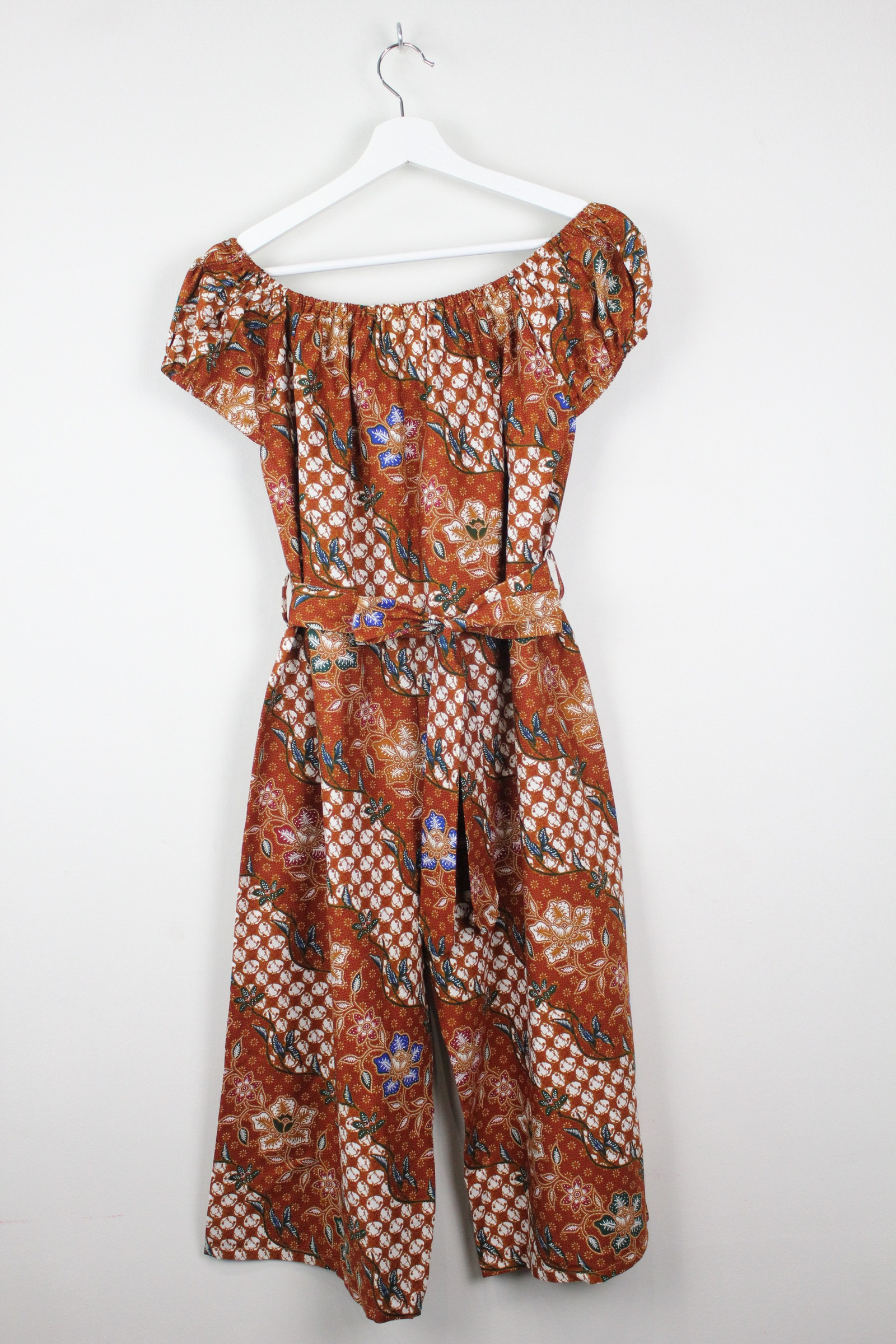 AveryDae Batik Jumpsuit - Yana ( Rust )