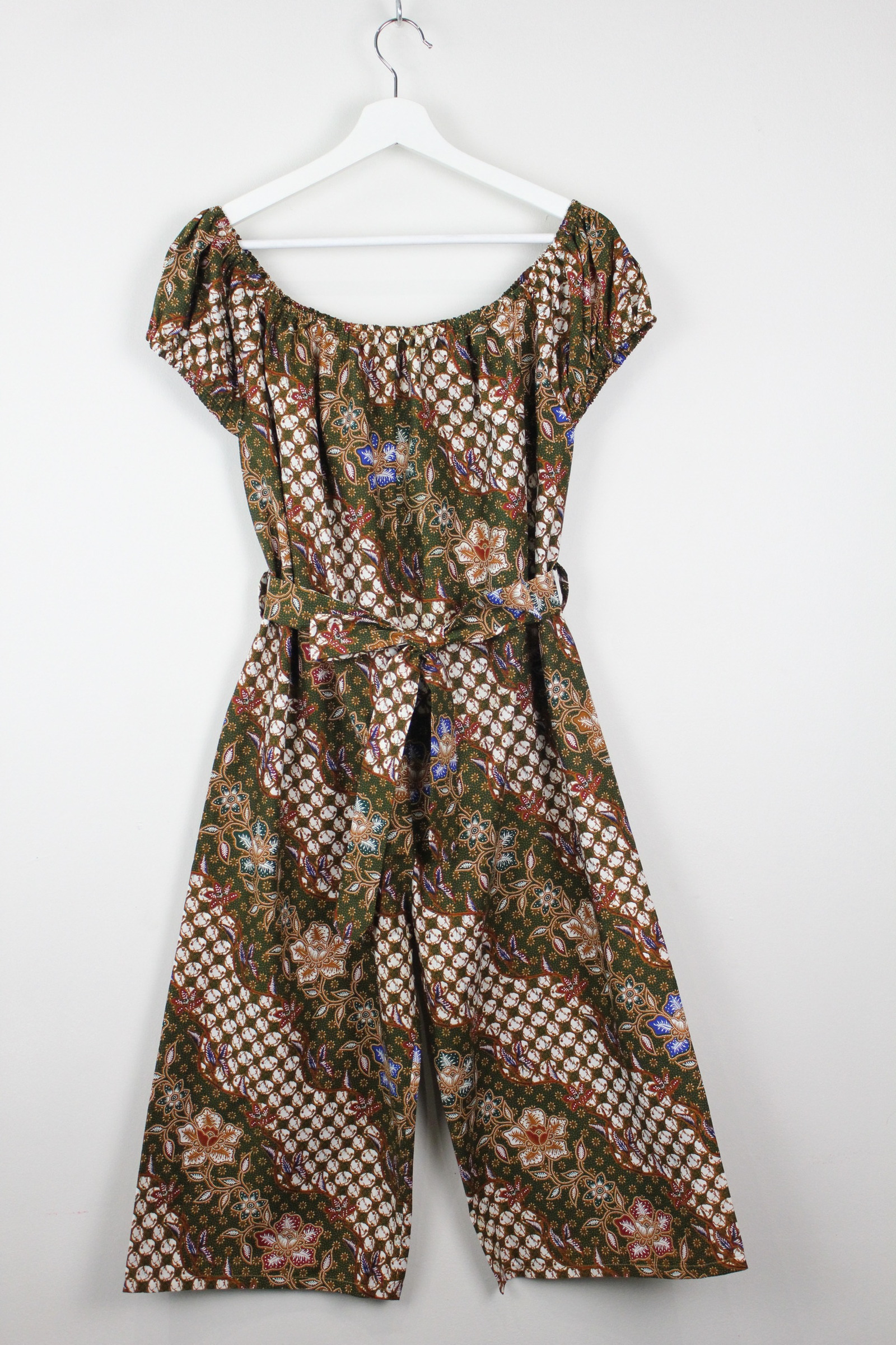 AveryDae Batik Jumpsuit - Yana ( Green )
