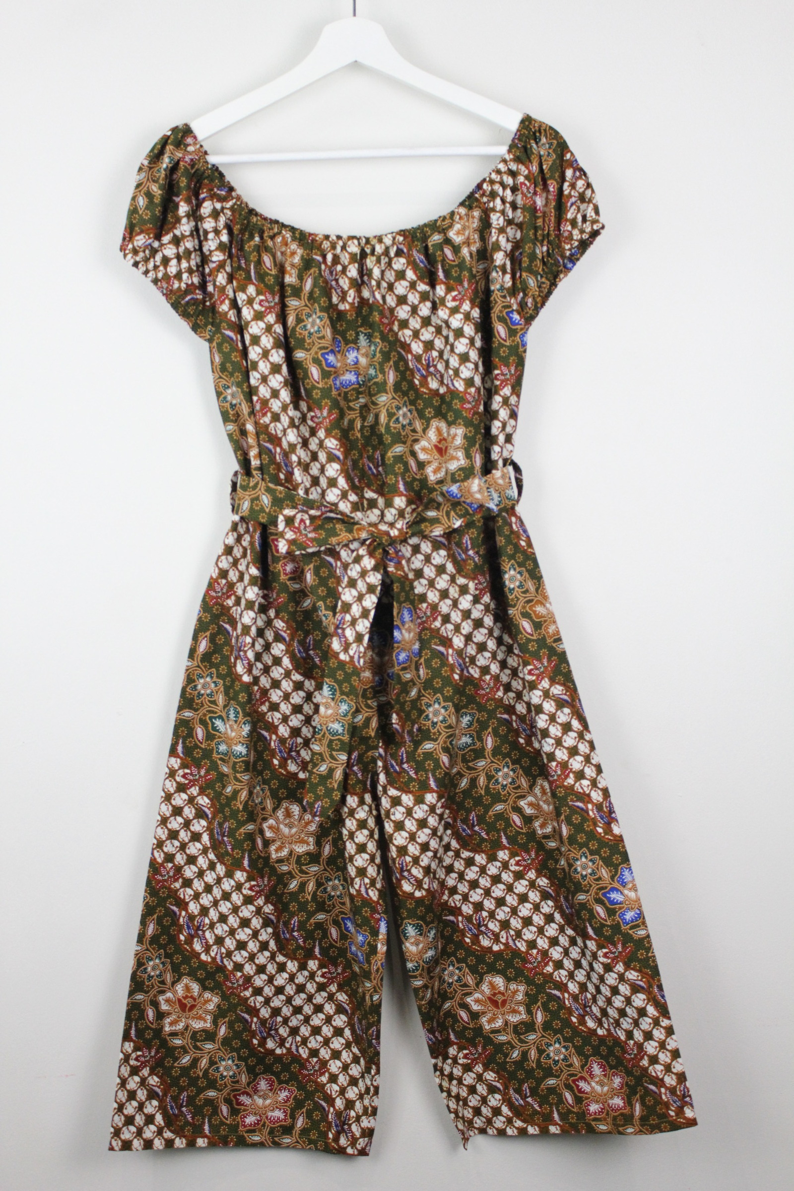 AveryDae Batik Jumpsuit - Yana ( Green )