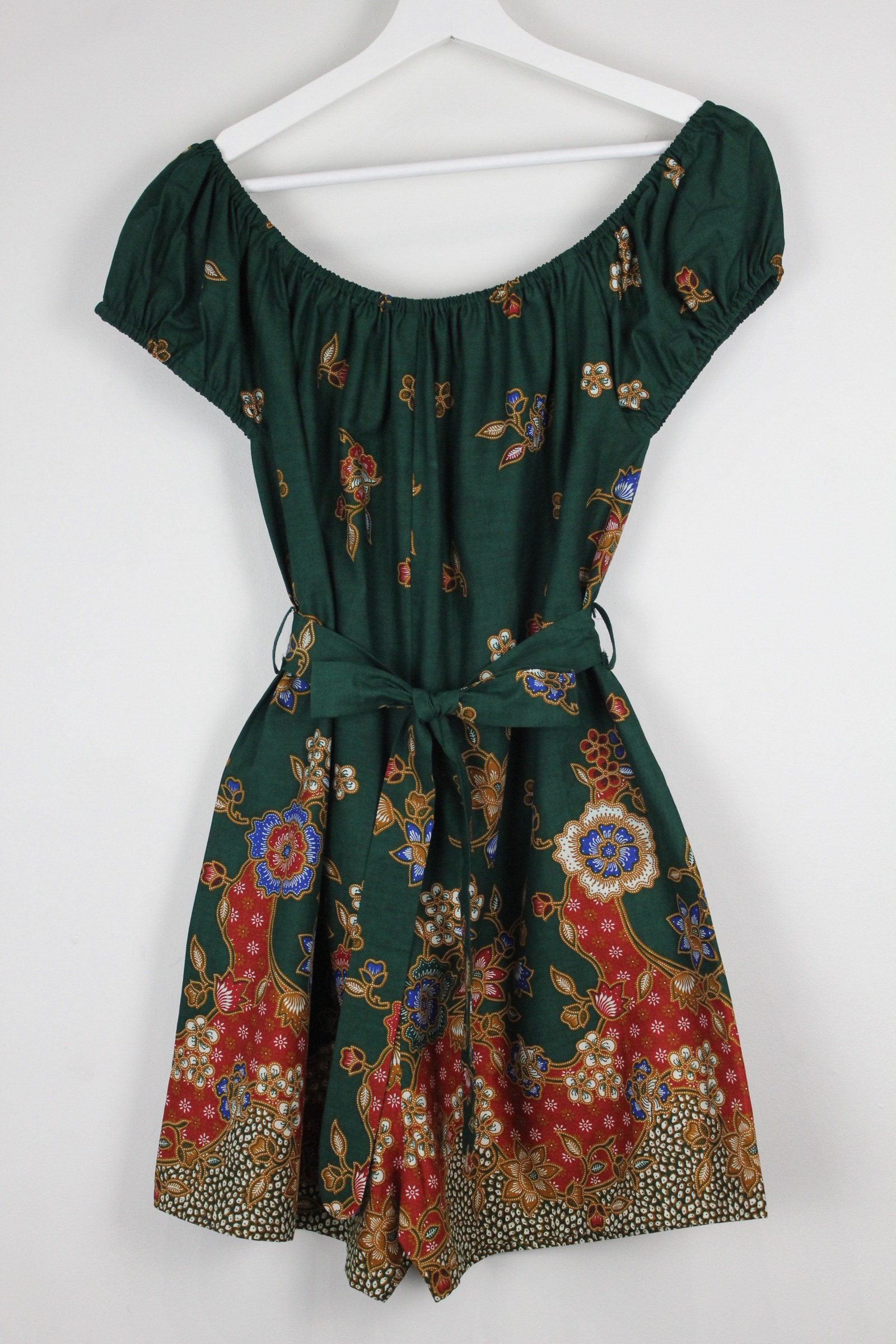 AveryDae Batik Playsuit (L) - Marli (Green)