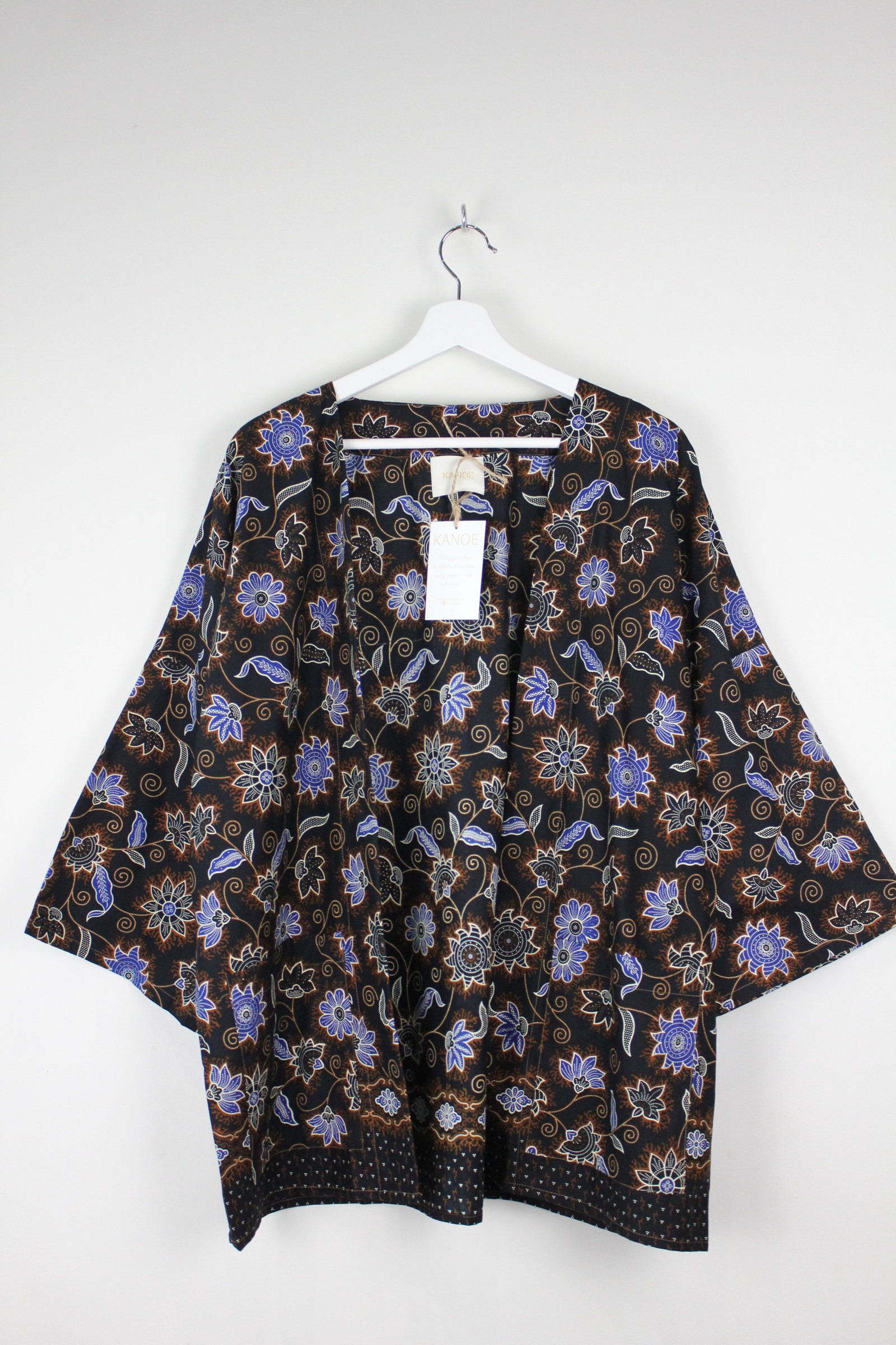 Batik Kimono Basic - Jasper (Blue)