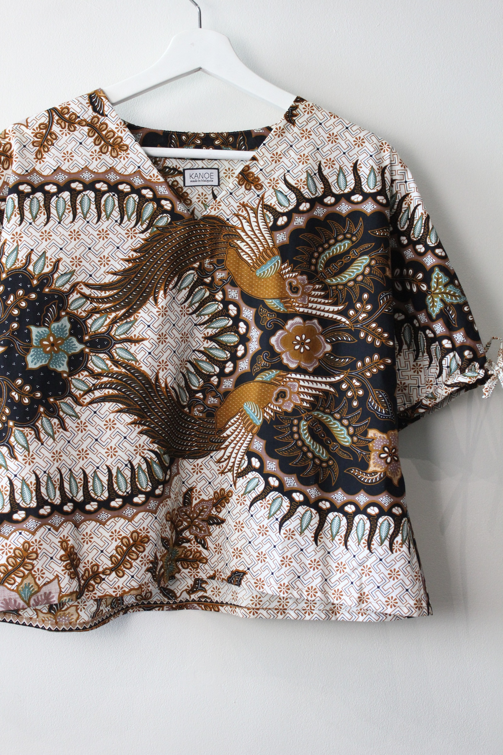 Avery Dae Batik Top - Courage (Teal)