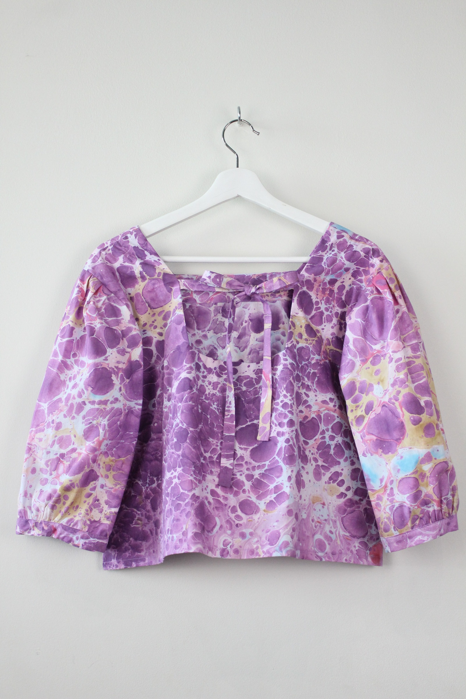 Hand Marbled Bishop Top - Fela