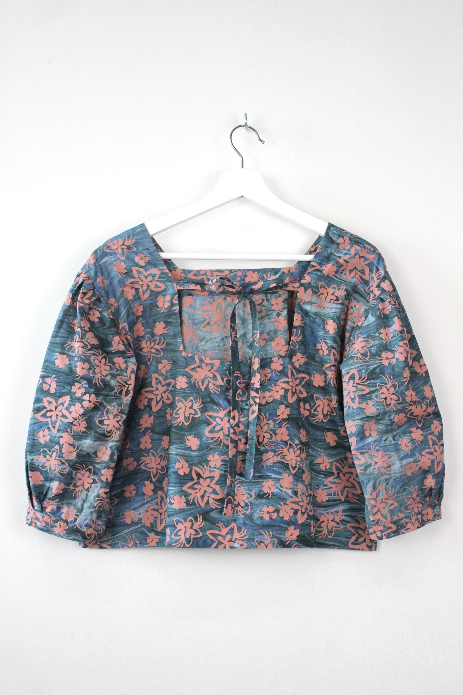 Hand Marbled Bishop Top - Tudy