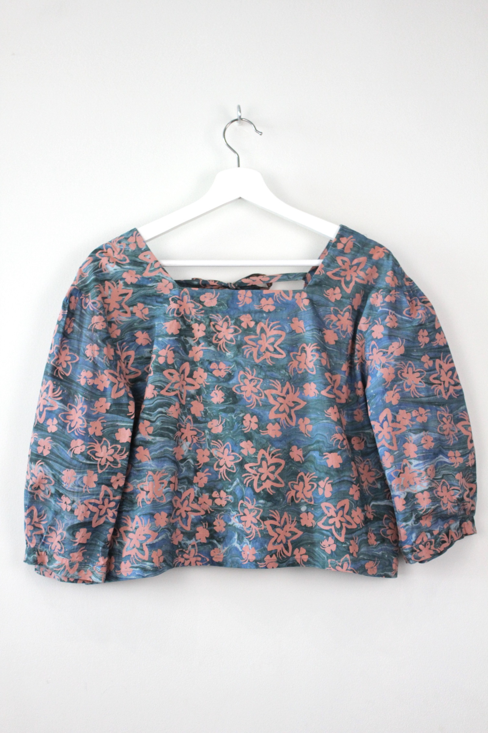 Hand Marbled Bishop Top - Tudy