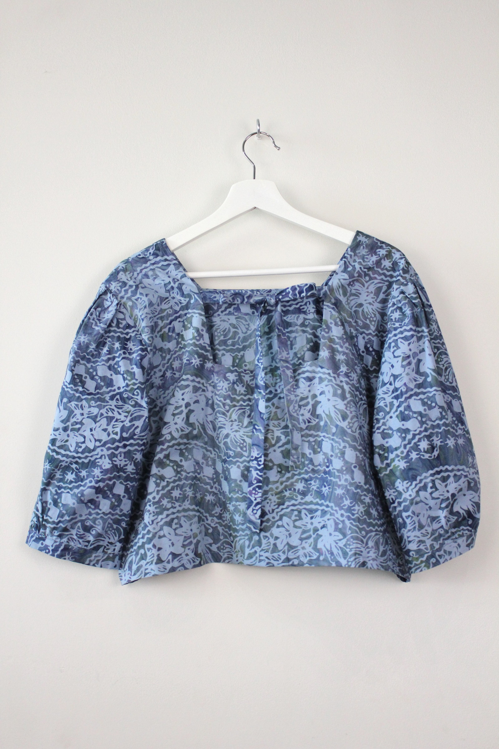 Hand Marbled Bishop Top - Nara
