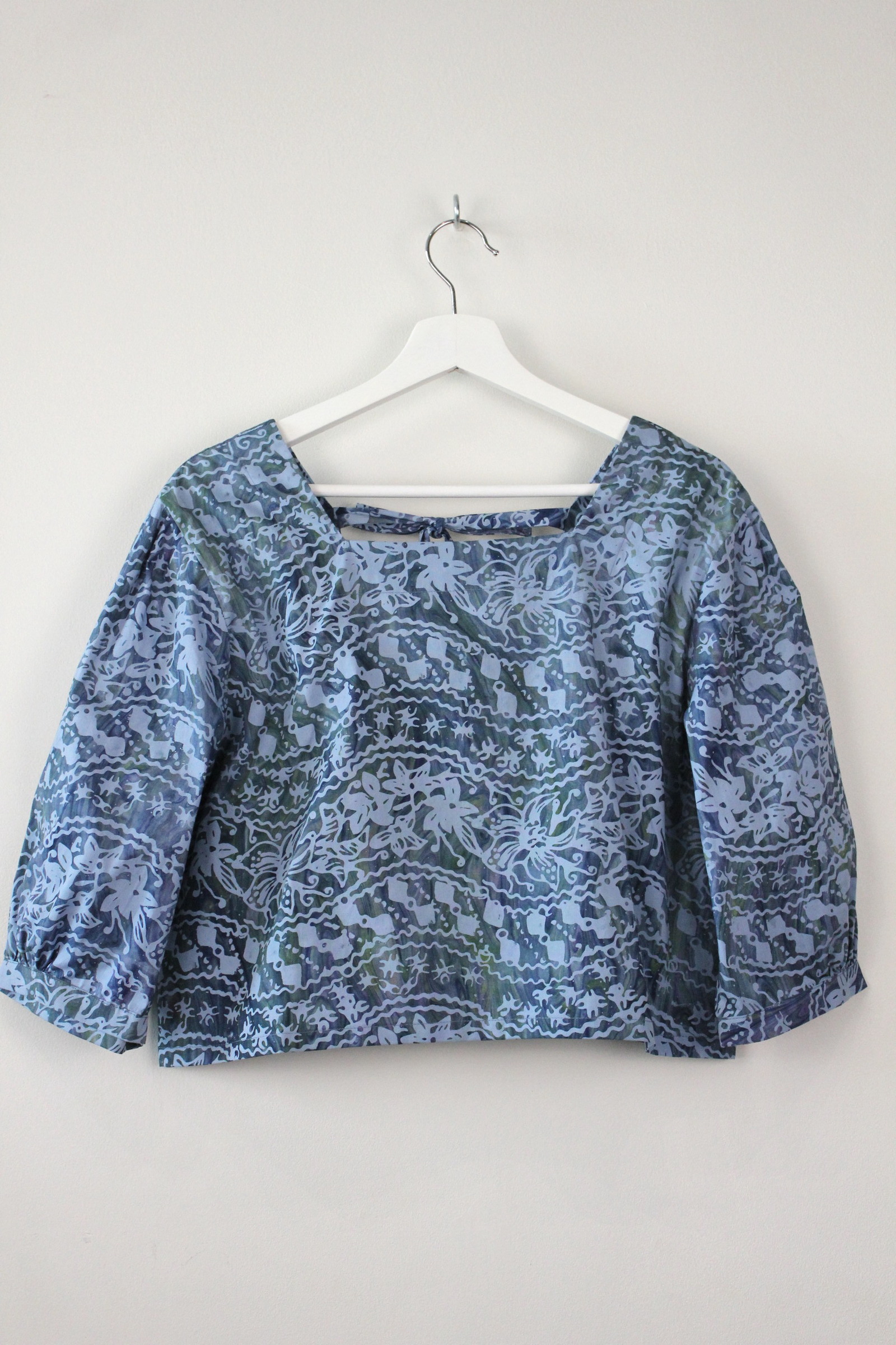 Hand Marbled Bishop Top - Nara