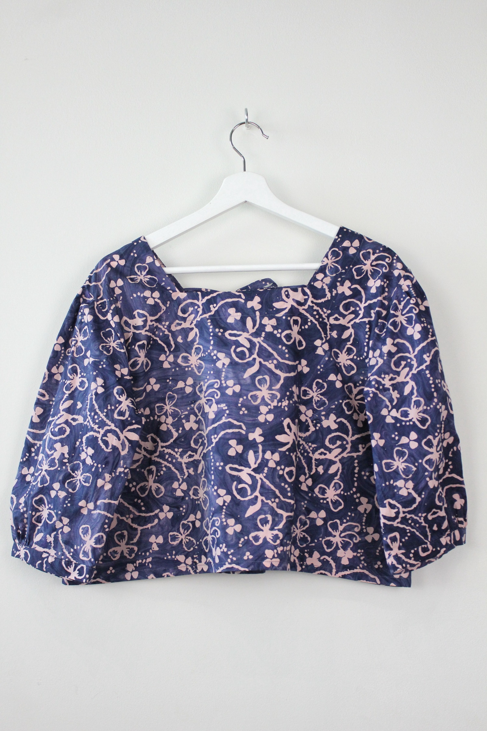 Hand Marbled Bishop Top - Popi