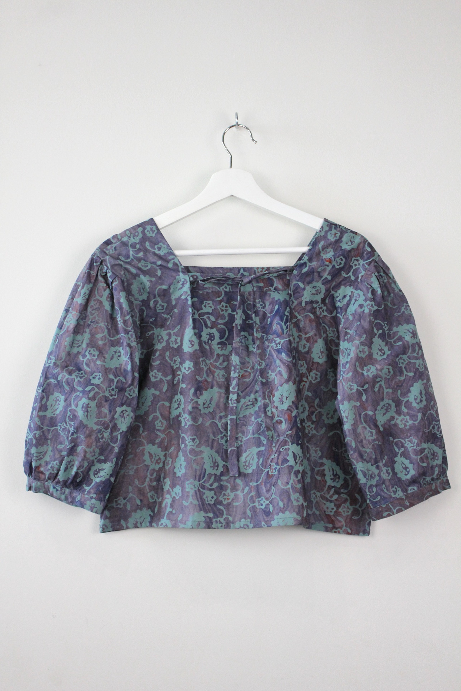 Hand Marbled Bishop Top - Kira