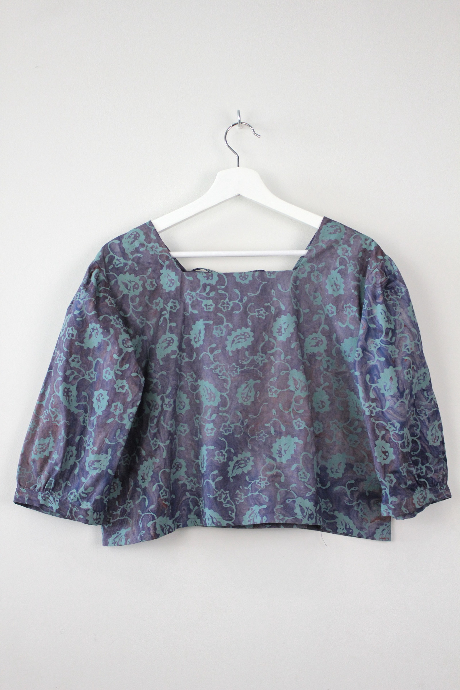 Hand Marbled Bishop Top - Kara