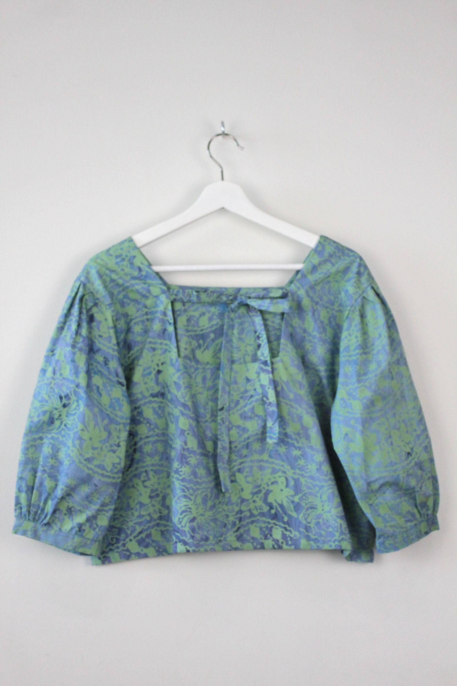 Hand Marbled Bishop Top - Duna
