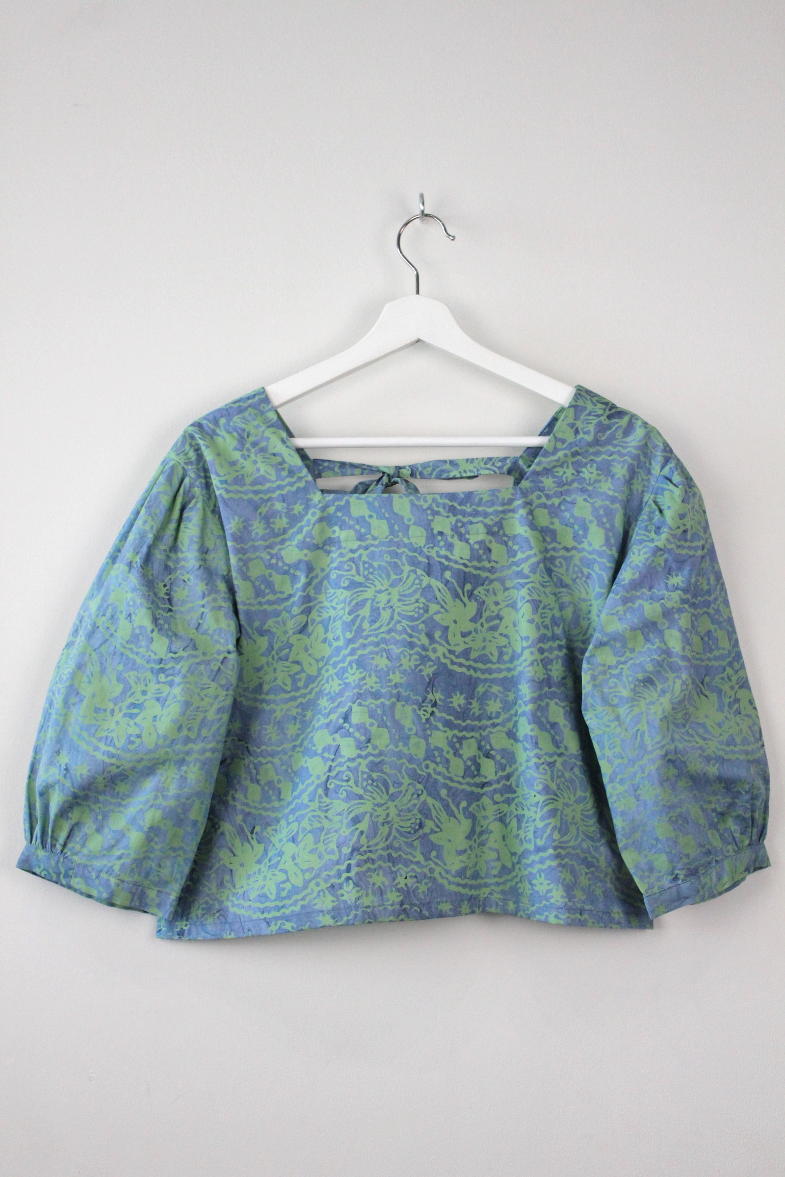 Hand Marbled Bishop Top - Duna