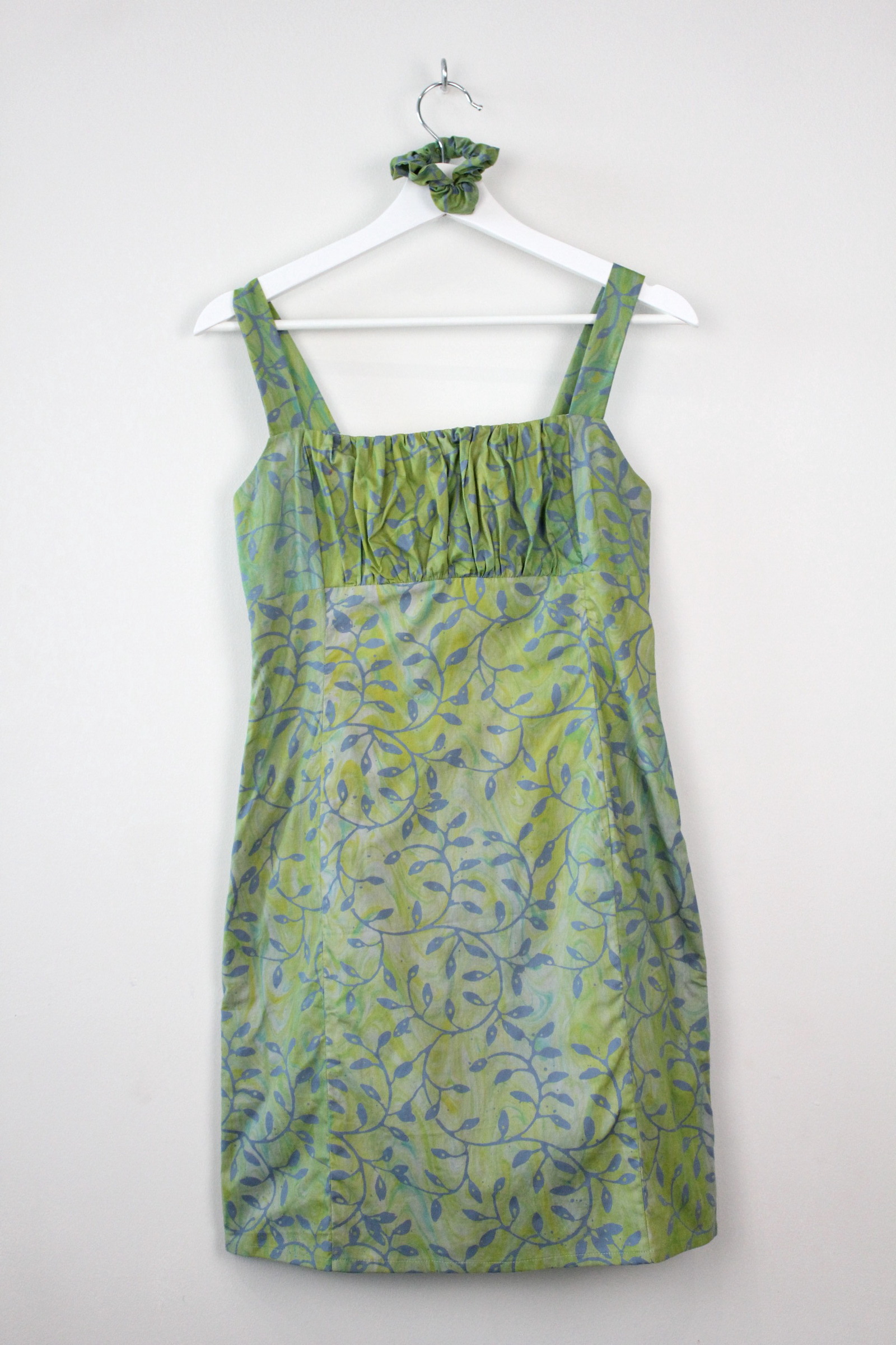 Hand Marbled Batik Dress - Nalita