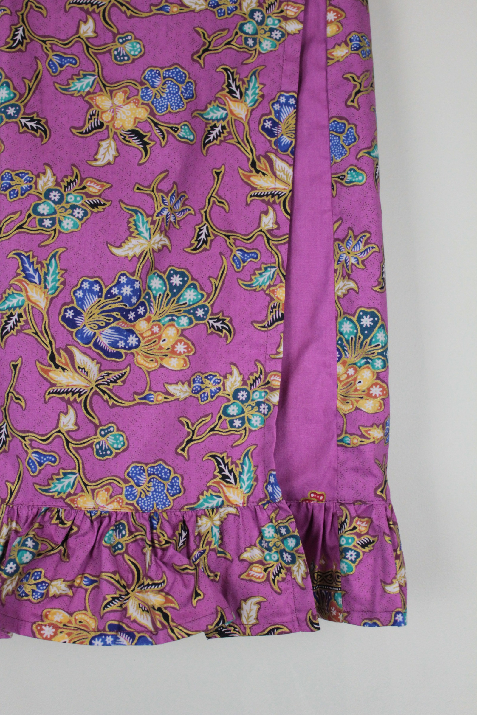 Lil Batik Wrap Skirt - Berry Bliss