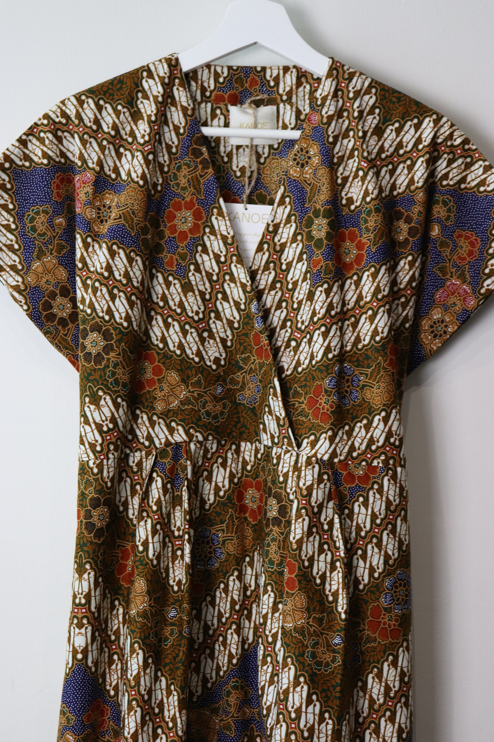 Kimono wrap dress - Gina (Saphire)