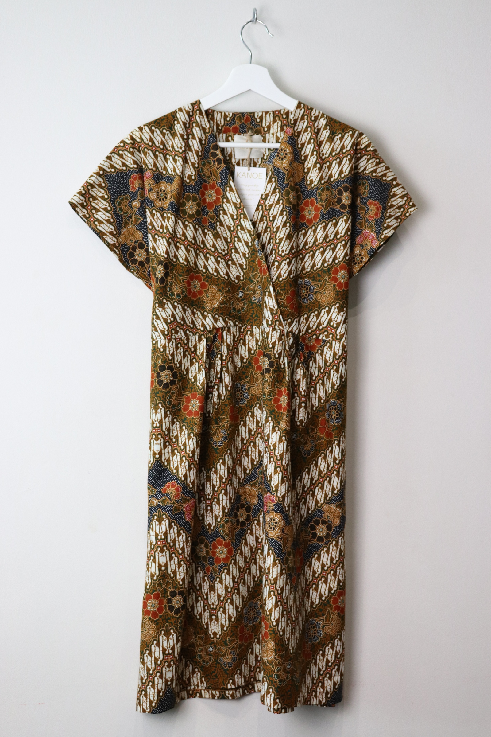 Kimono wrap dress - Gina (Black)