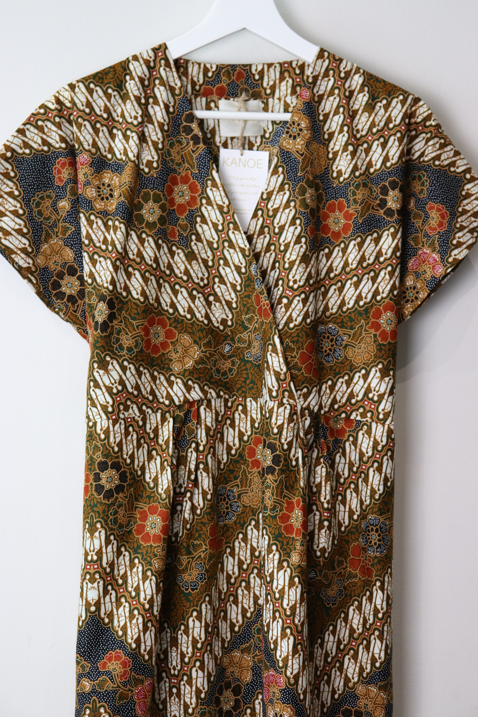 Kimono wrap dress - Gina (Black)