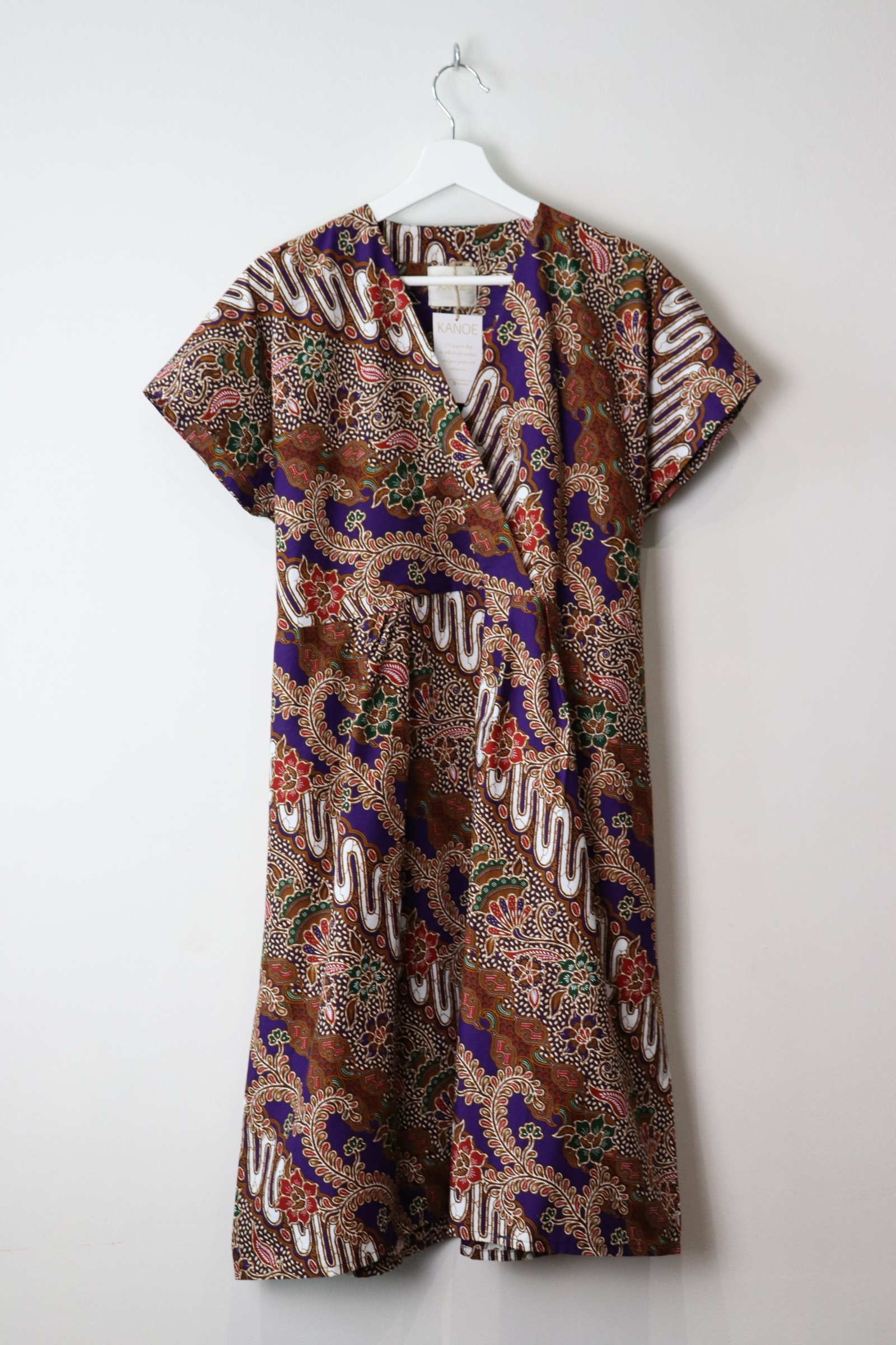 Kimono wrap dress - Amethyst