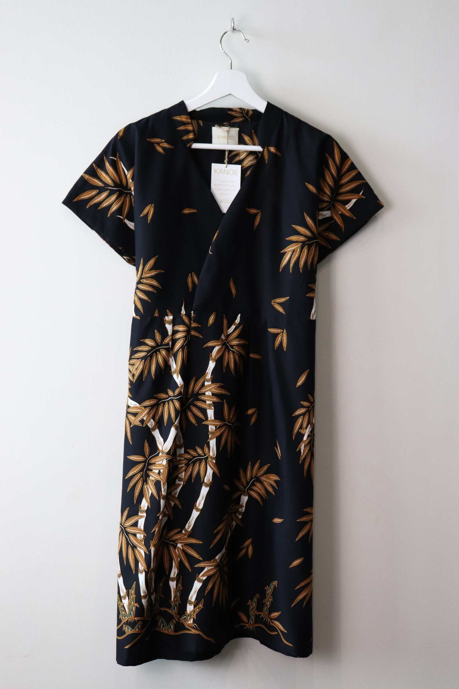Kimono wrap dress w/ mandarin collar - Freedom