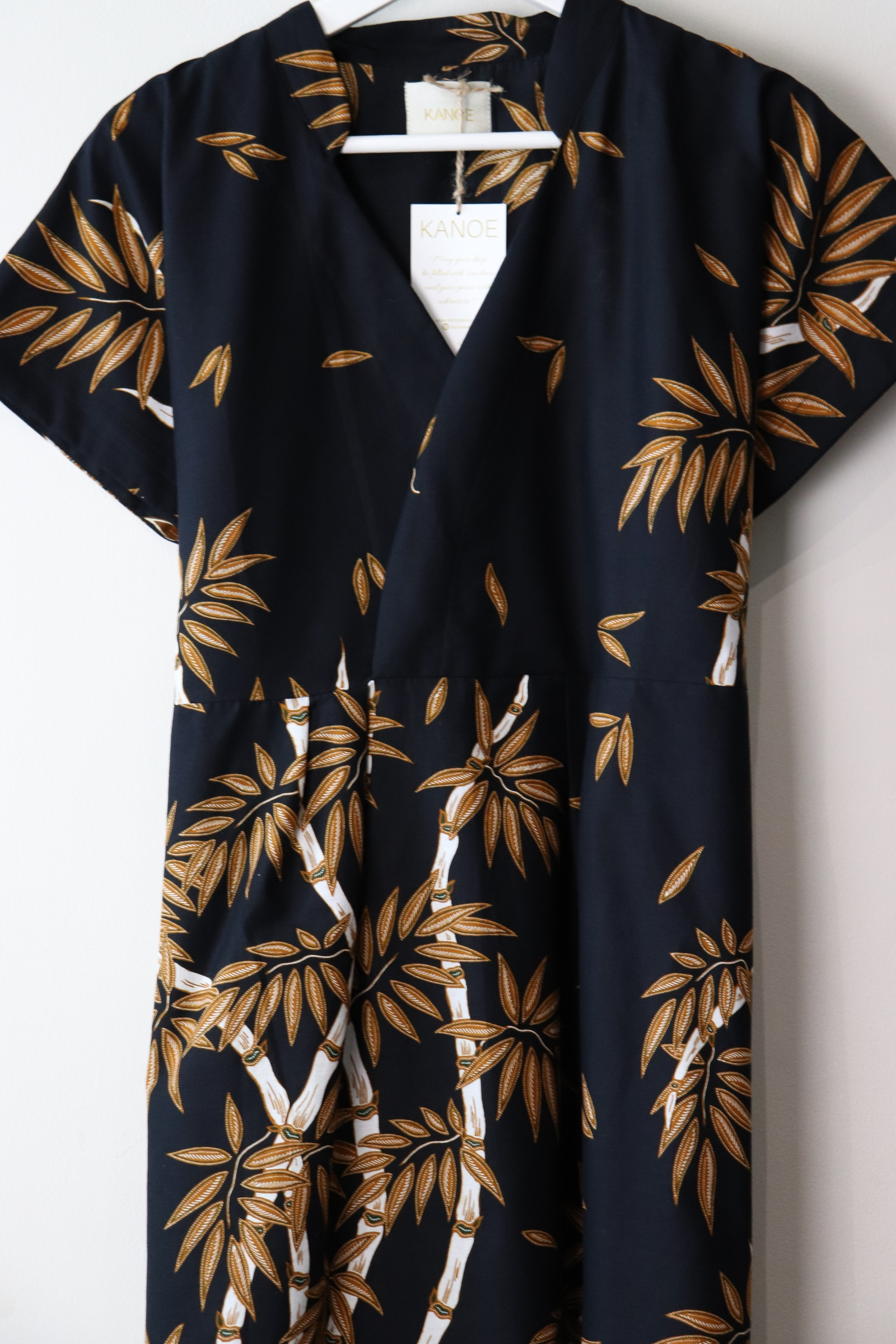 Kimono wrap dress w/ mandarin collar - Freedom