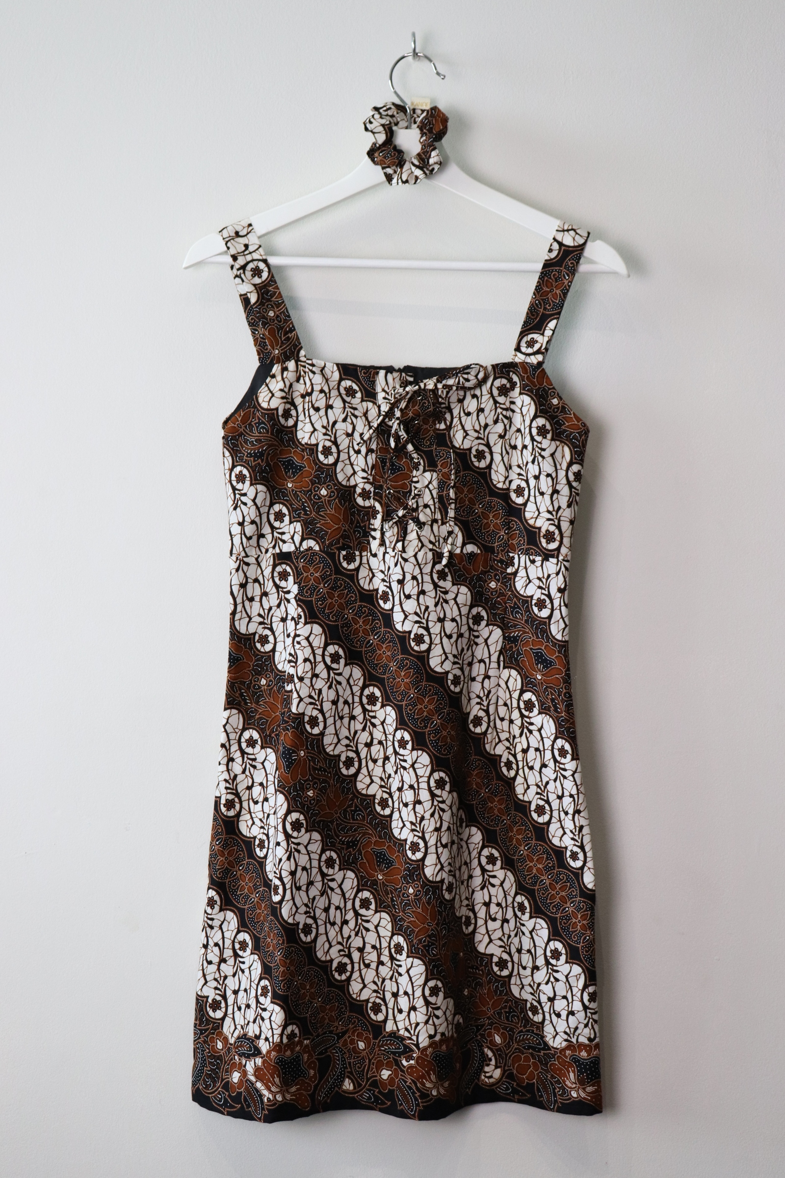 Batik Lace up Dress - Mika