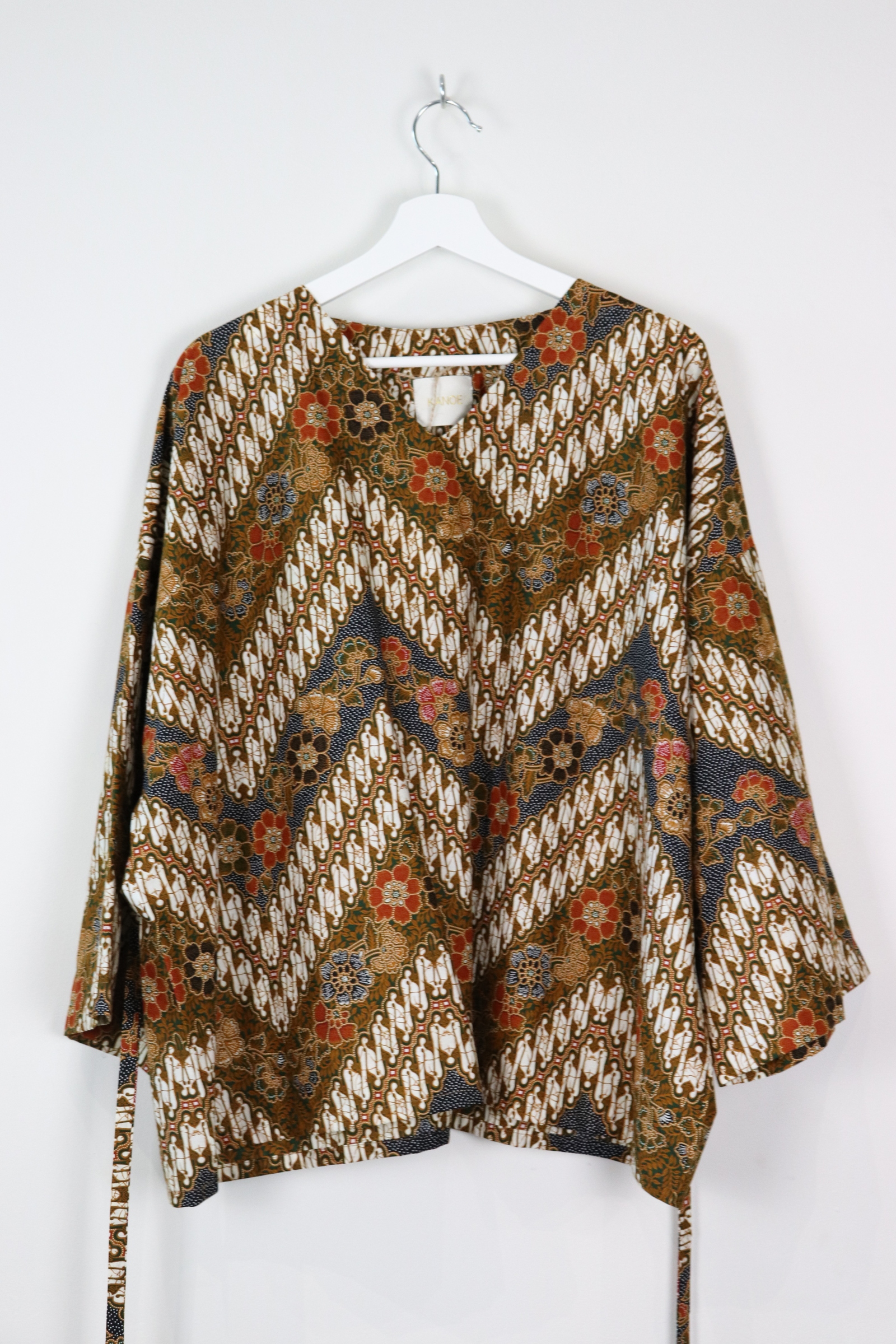 BIG GIRL Batik Top - Big ZIGA ( Black )