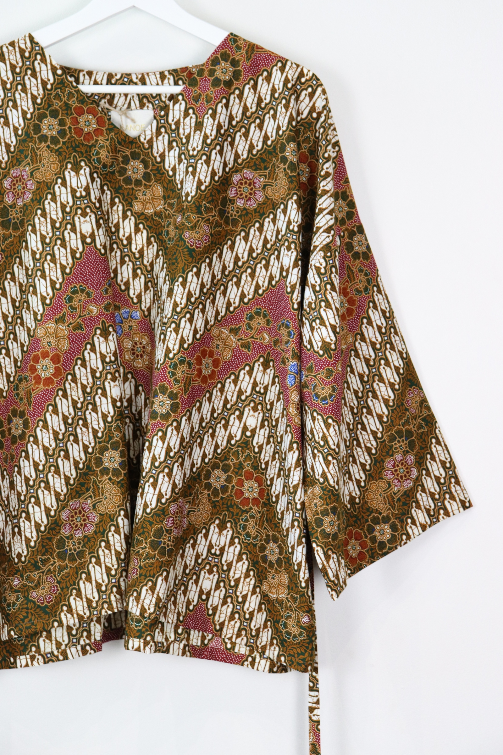 BIG GIRL Batik Top - Big ZIGA ( Red )