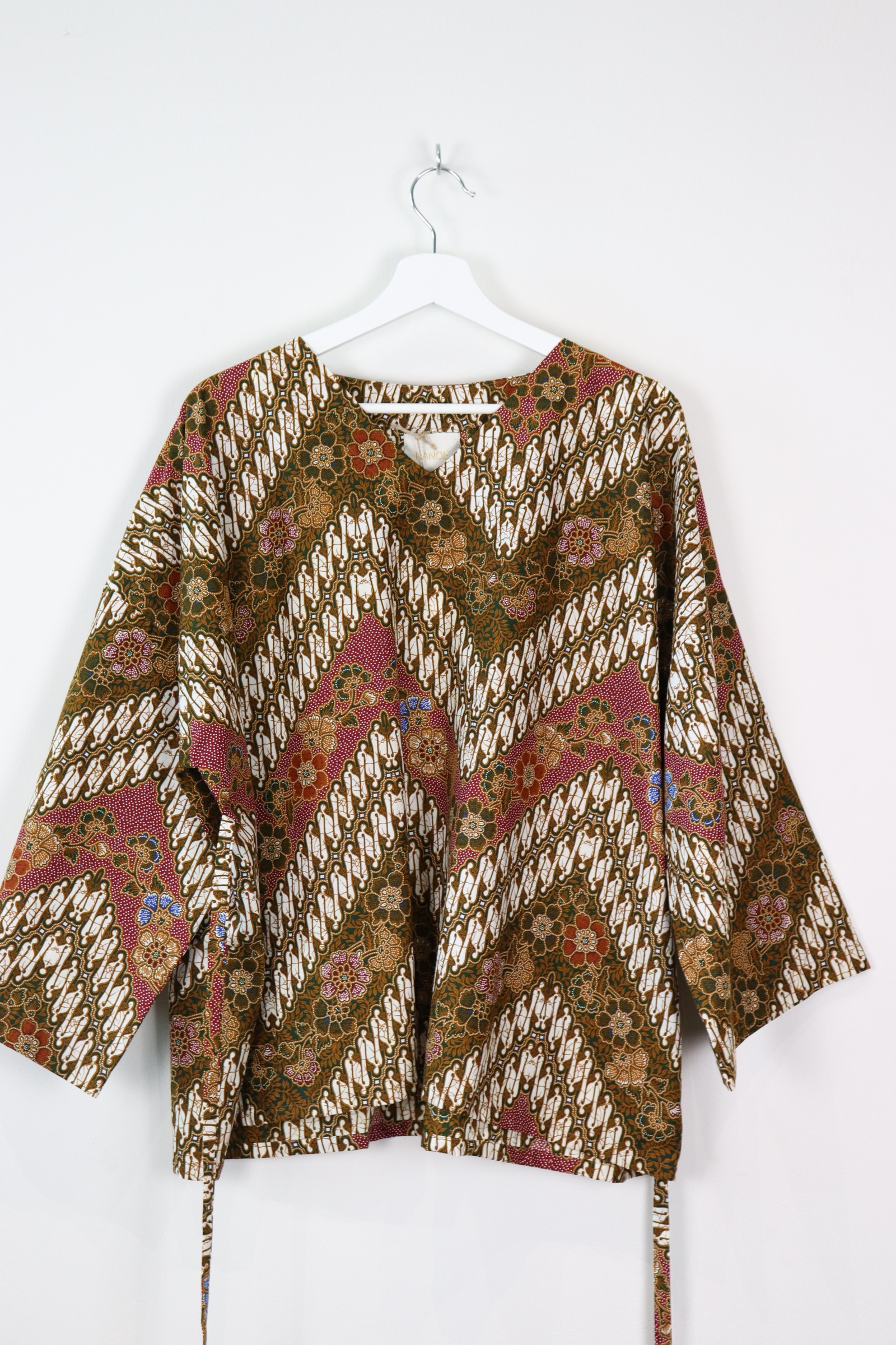 BIG GIRL Batik Top - Big ZIGA ( Red )